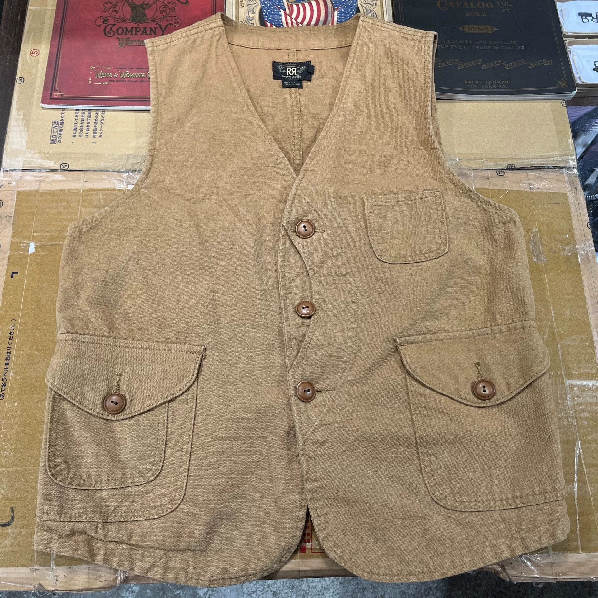 RRL Ralph Lauren RRL Ralph Lauren Vintage Vest Size US M / EU 48-50 / 2 - 1 Thumbnail