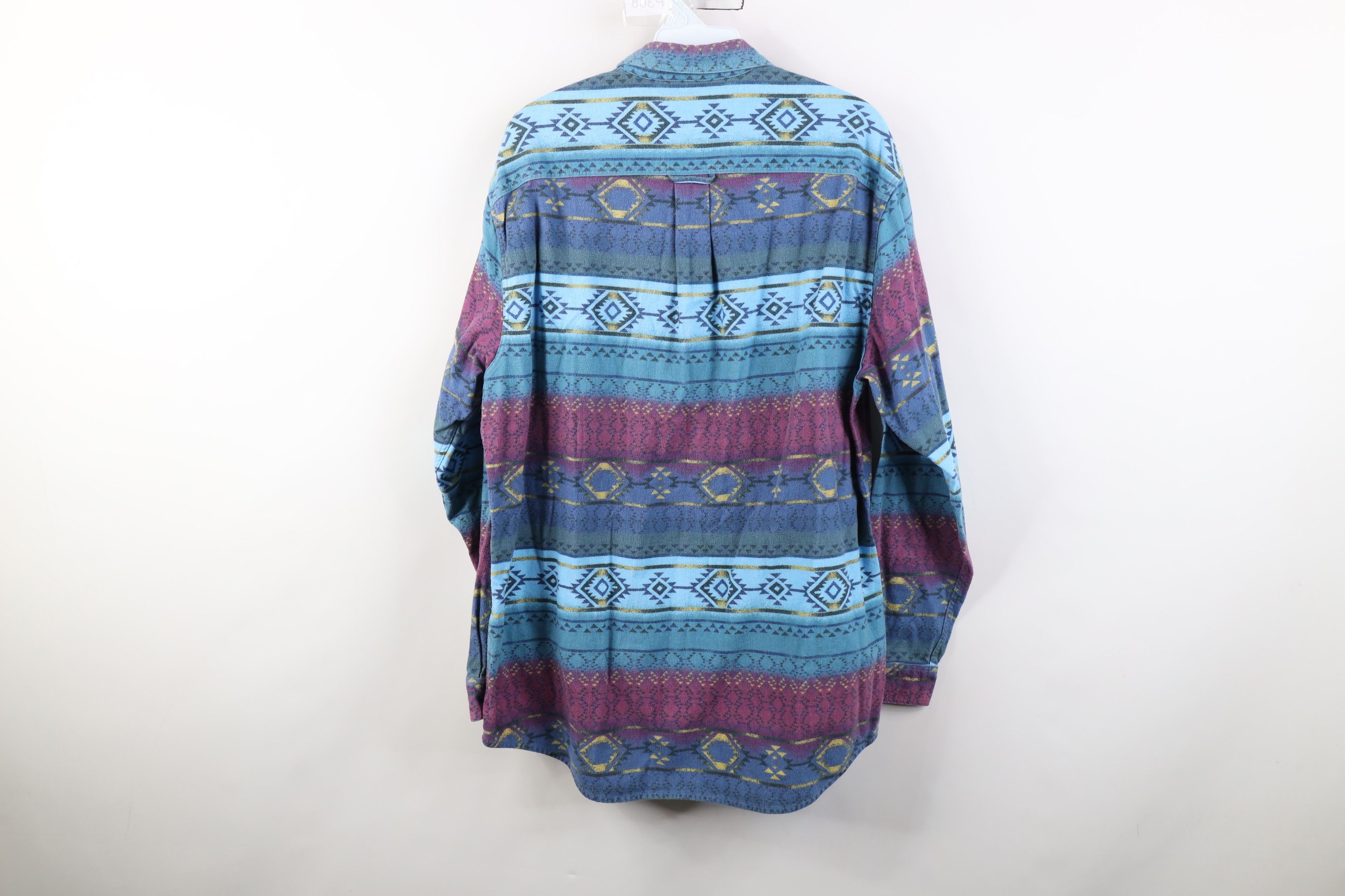 Cabelas Vintage 90s Cabelas Chamois Cloth Collared Button Shirt Size L / US 10 / IT 46 - 8 Thumbnail