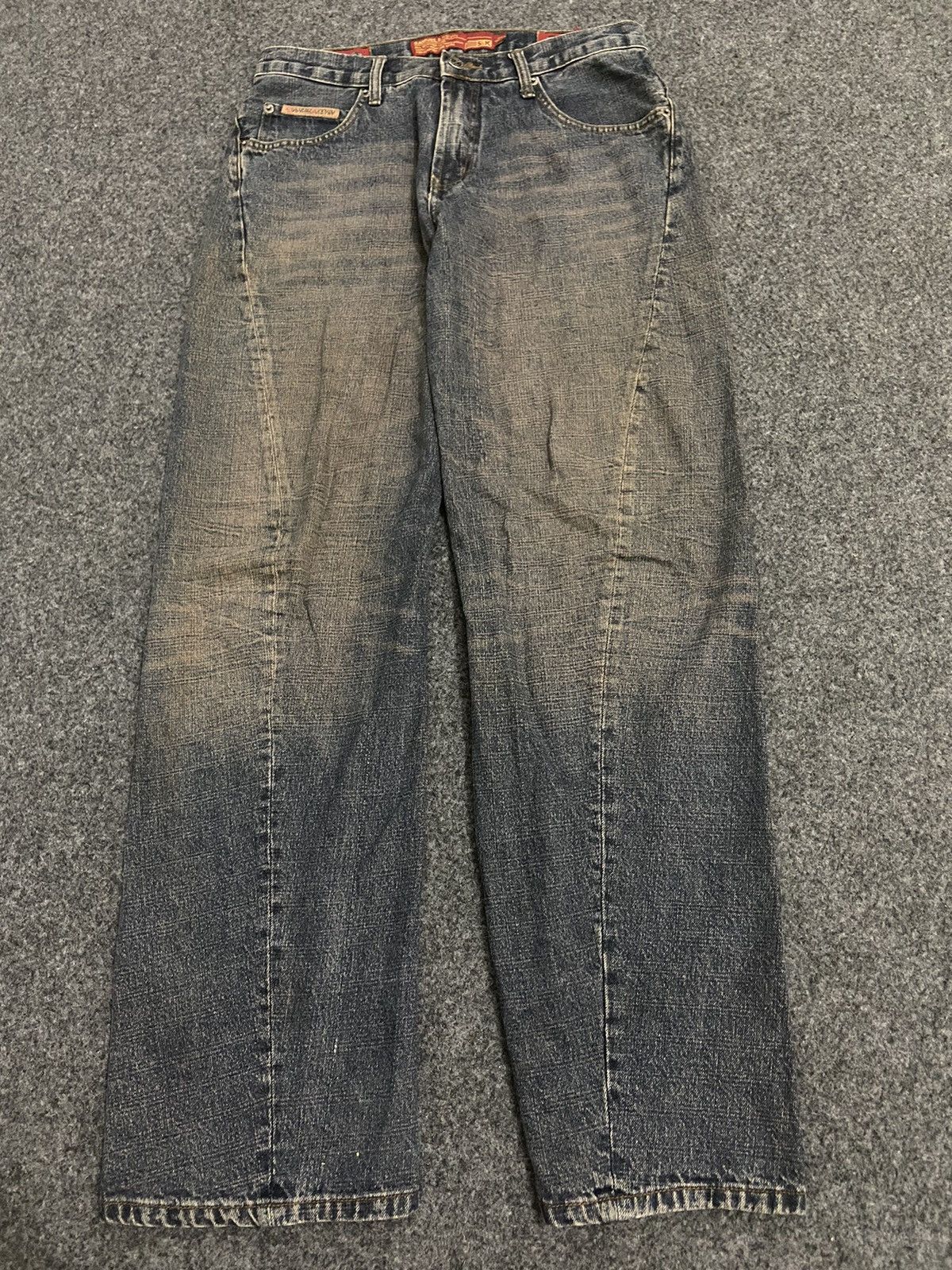 Samuel & Kevin baggy denim pants