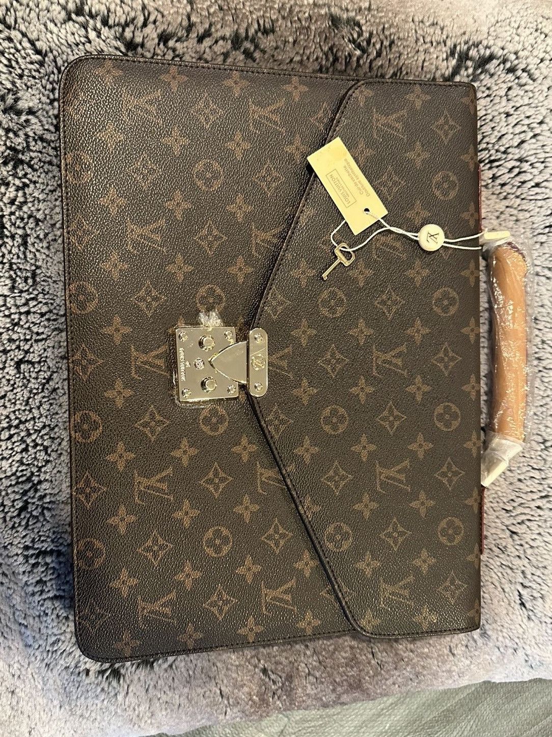 Louis Vuitton Louis Vuitton LV Business Bag M53331 Brown Monogram Size ONE SIZE - 1 Thumbnail
