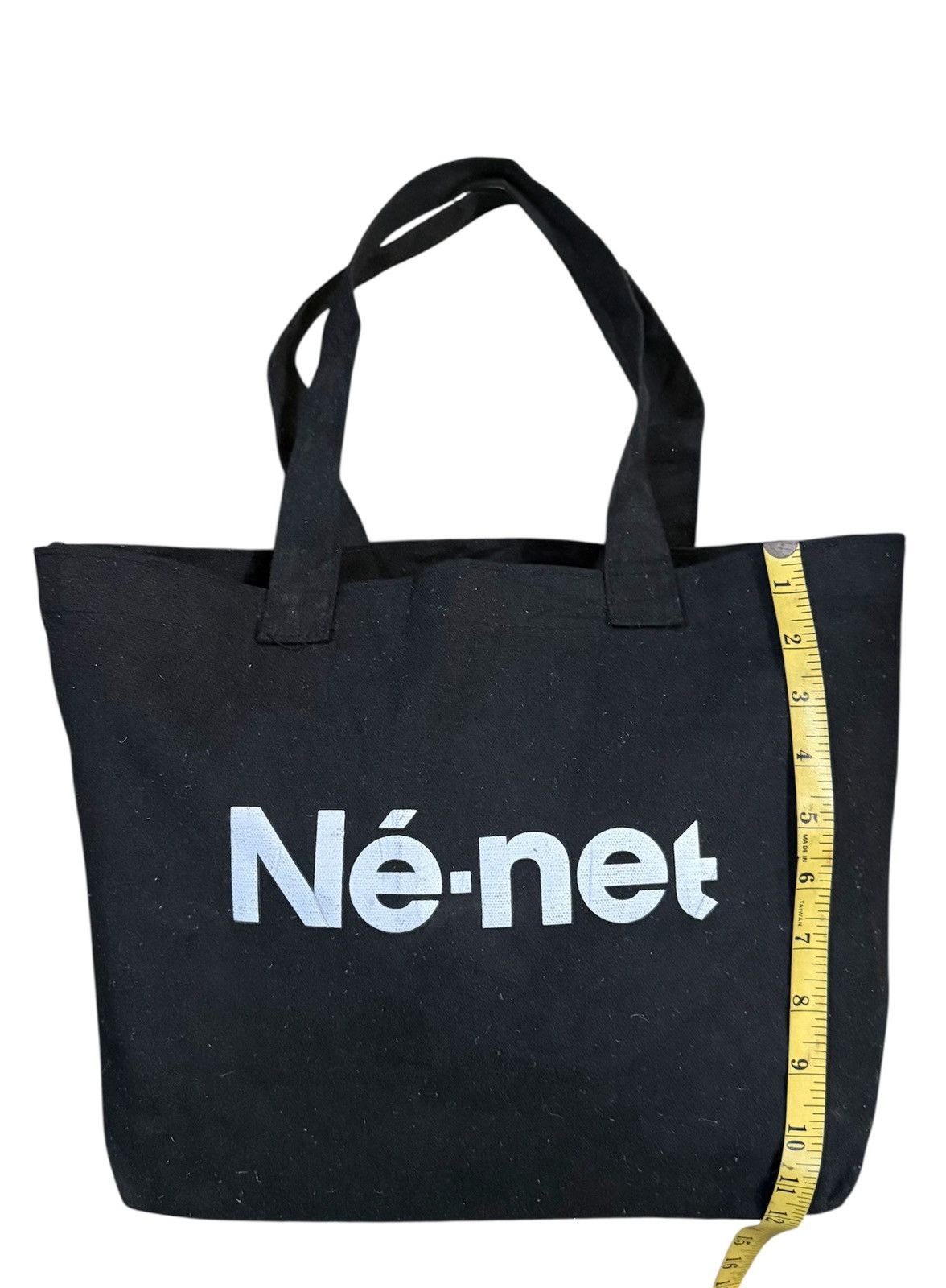 Ne-Net Ne-net Black Totes Bag Canvas Size ONE SIZE - 3 Thumbnail