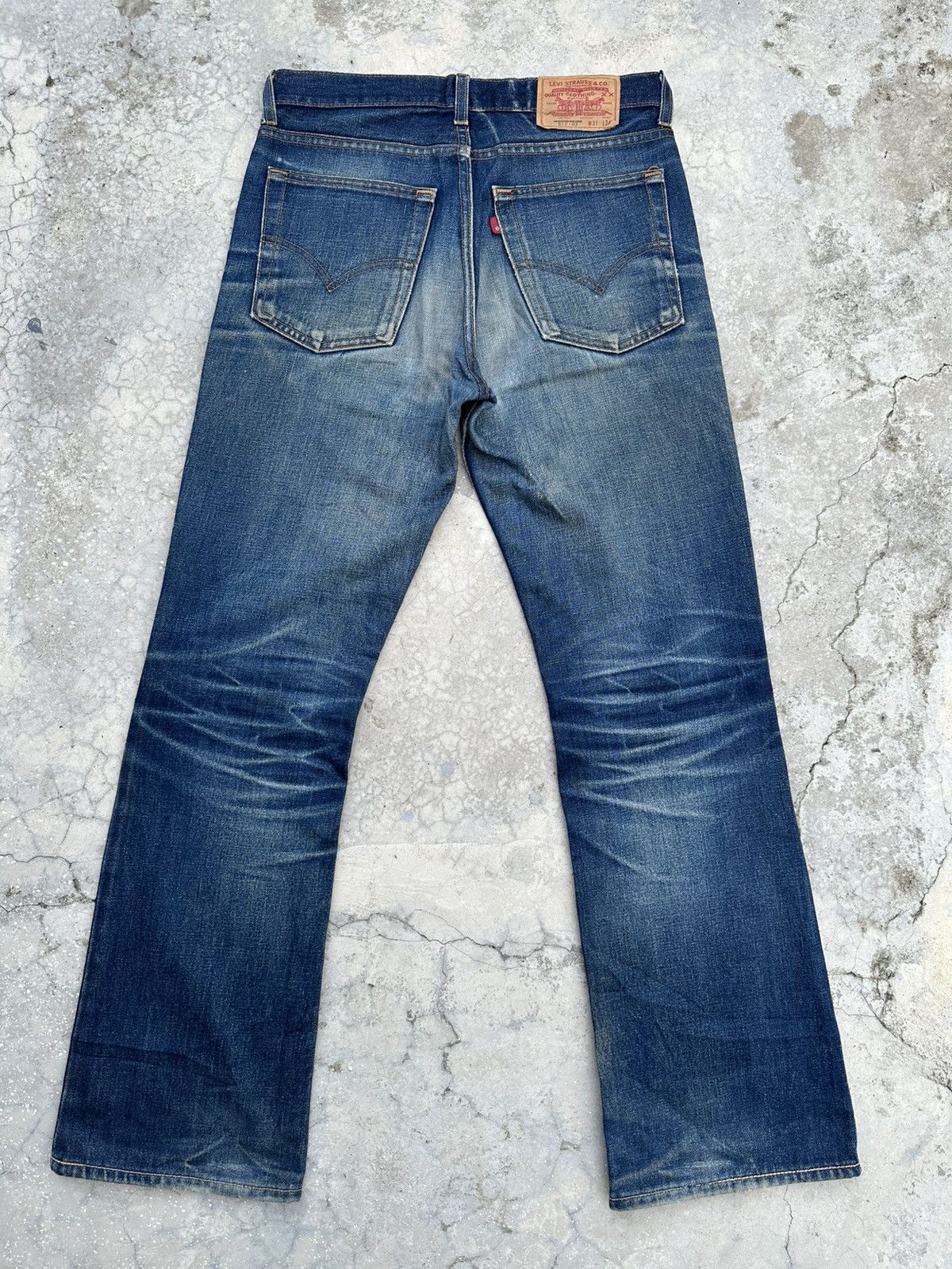 Levi's Vintage Clothing Vintage Levis Usa 517-03 Single R Flare Patina Denim Jeans Size US 32 / EU 48 - 11 Thumbnail