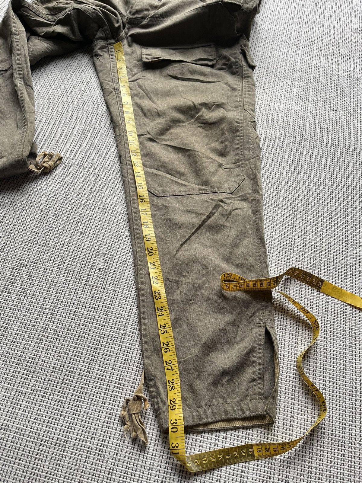 Vintage RARE 🔥 vintage Army pants double knee Czech military Size US 34 / EU 50 - 16 Thumbnail
