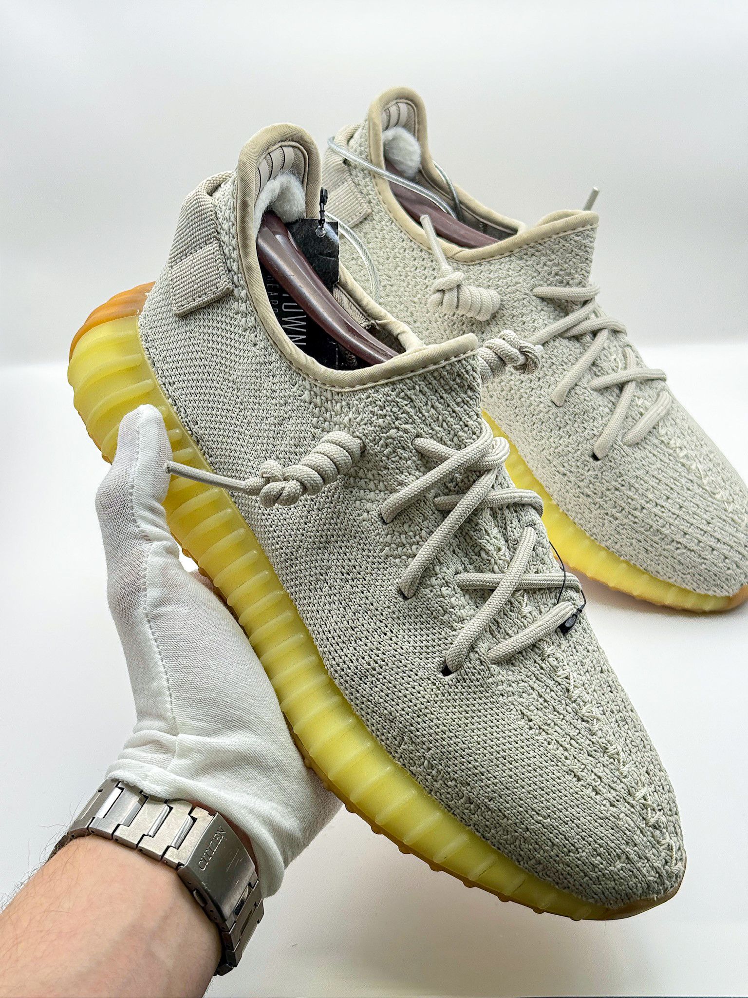 Yeezy Adidas Yeezy Boost 350 V2 Sesame Size US 6.5 / EU 39-40 - 2 Thumbnail