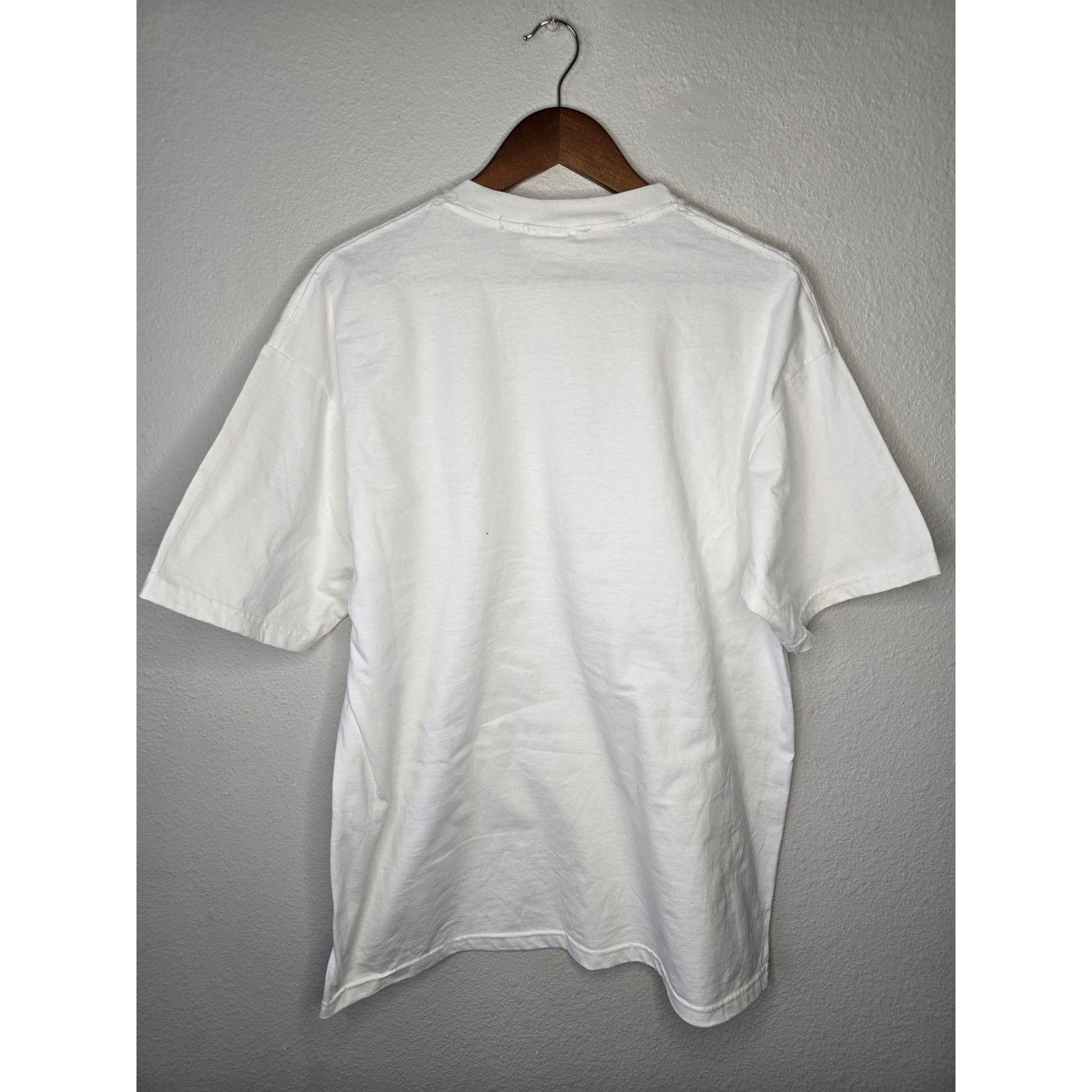 Jerzees × Vintage Vintage Montana Shirt Chico Hot Springs USA White L Tee 90s Size US L / EU 52-54 / 3 - 4 Thumbnail