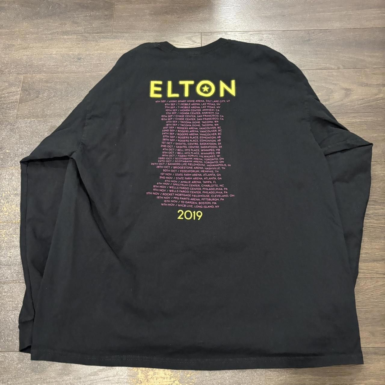 Designer Elton john farewell yellow brick road long sleeve t shirt XL Size US XL / EU 56 / 4 - 6 Thumbnail