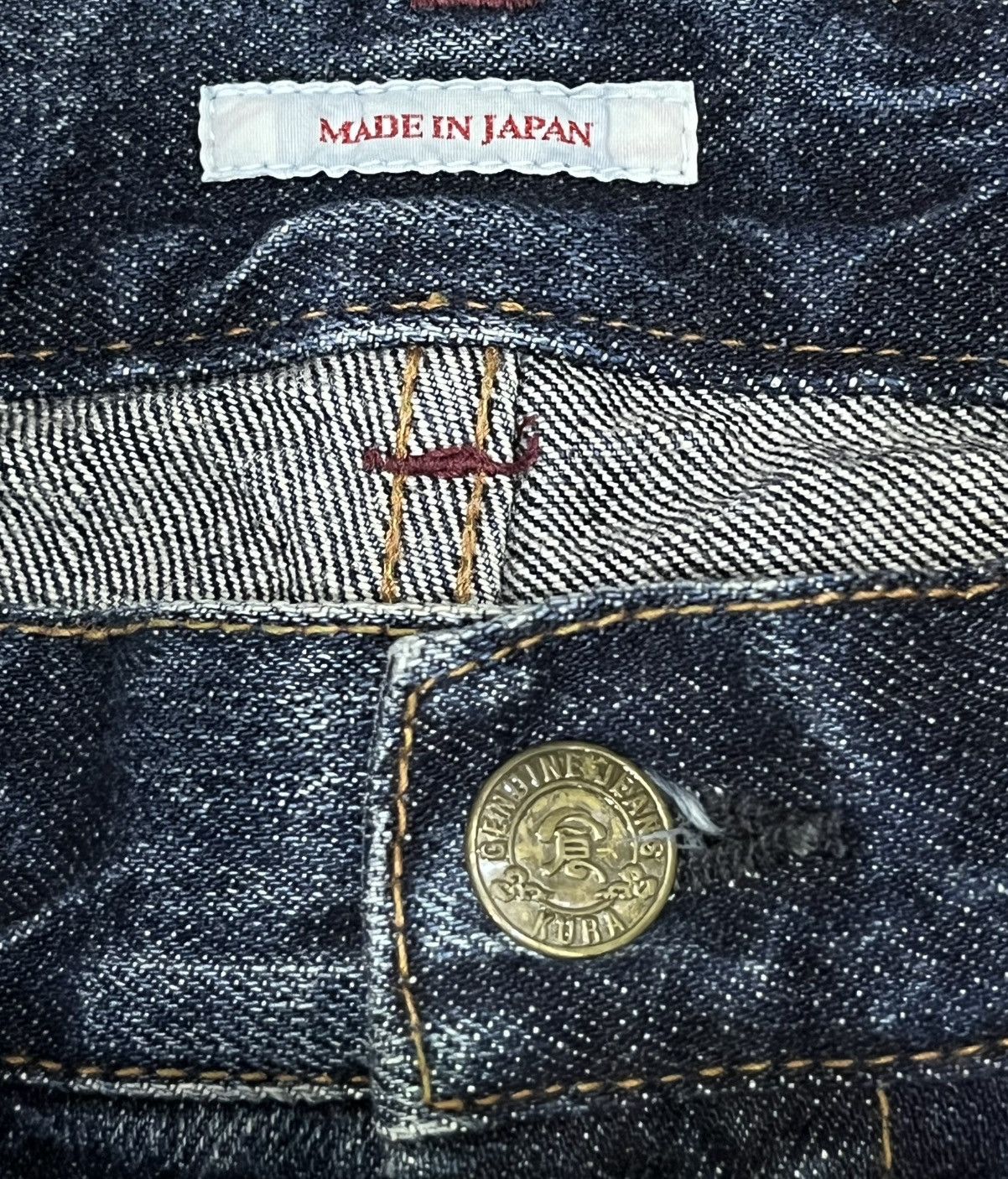 Eternal RARE! Eternal Kura Dragon Jacquard Denim Made in Japan Size US 36 / EU 52 - 11 Thumbnail