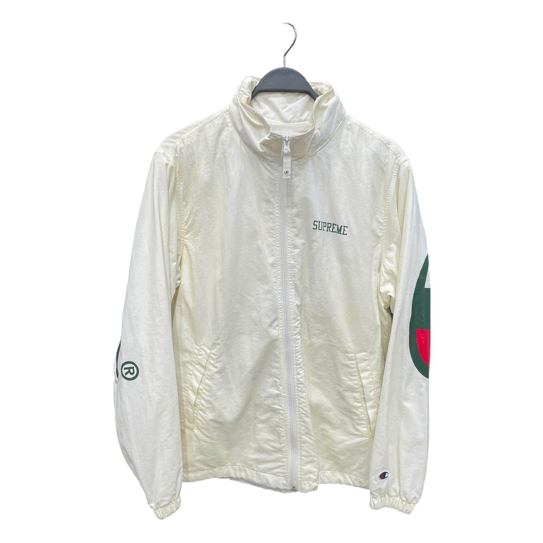 Champion × Supreme High Neck Nylon Windbreaker Jacket Size US L / EU 52-54 / 3 - 1 Thumbnail