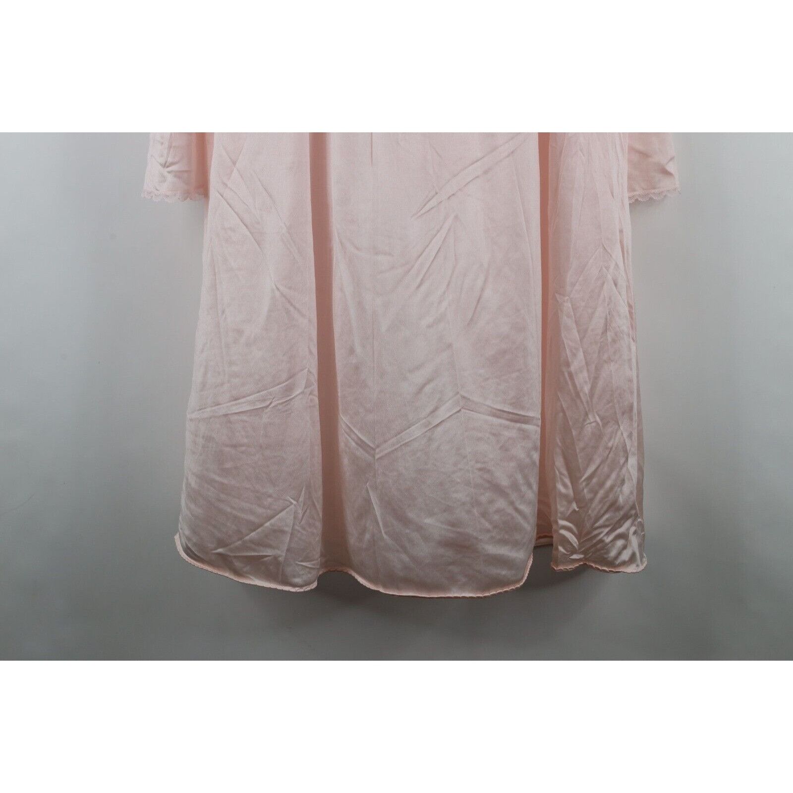 Vintage Vintage 70s Vassarette Fairy Lace Flower Sheer Night Gown Size L / US 10 / IT 46 - 16 Thumbnail