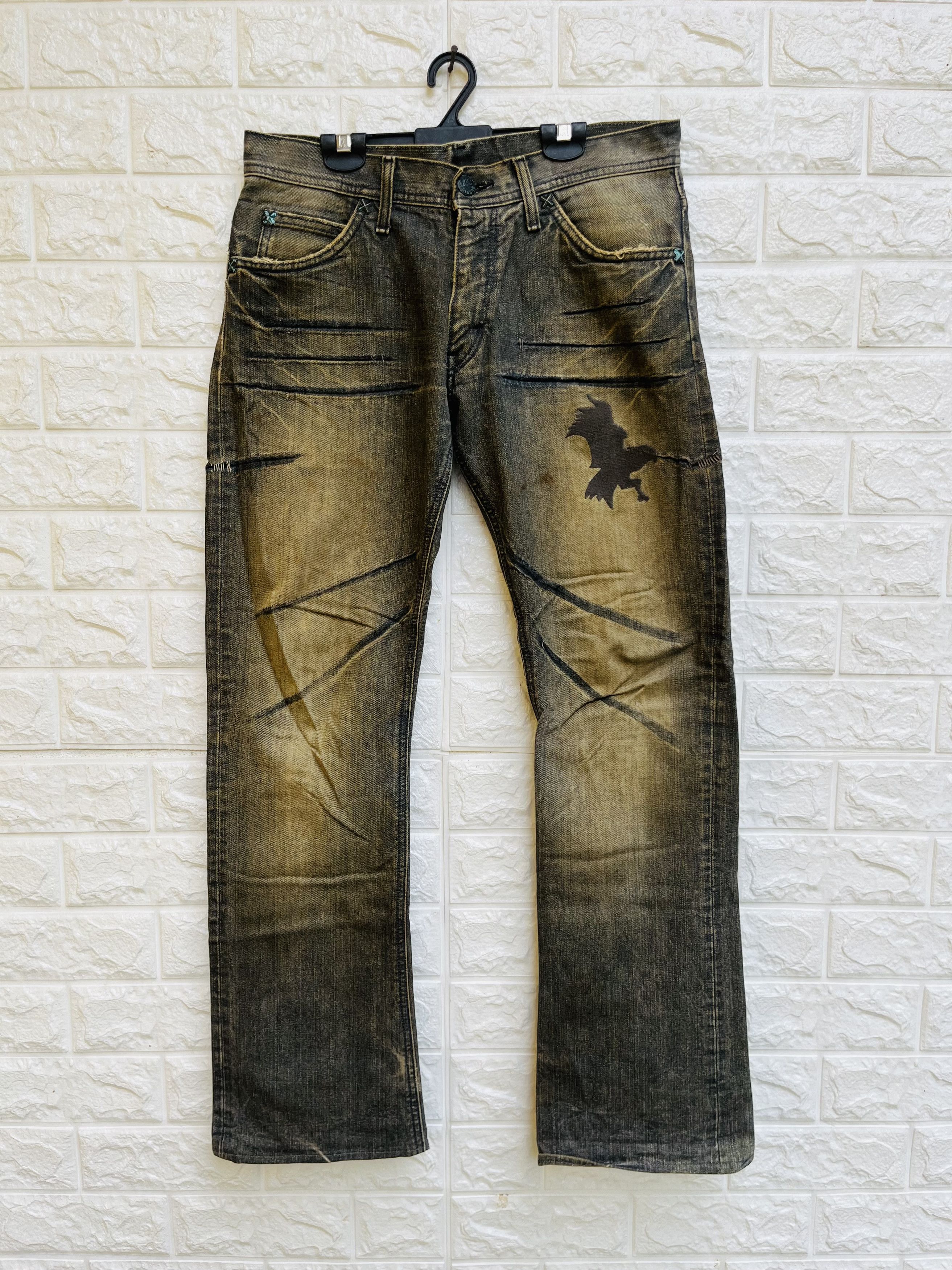 Japanese Brand Vintage Lee The Eagle Japanese Designer Fashion Style Size US 32 / EU 48 - 1 Thumbnail