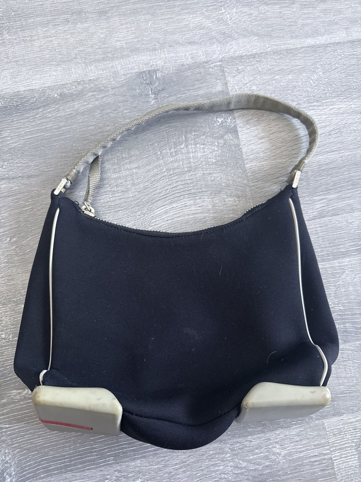 Prada Vintage VTG Y2K PRADA 2000s Luna Rossa Shoulder Bag Baguette Size ONE SIZE - 1 Thumbnail