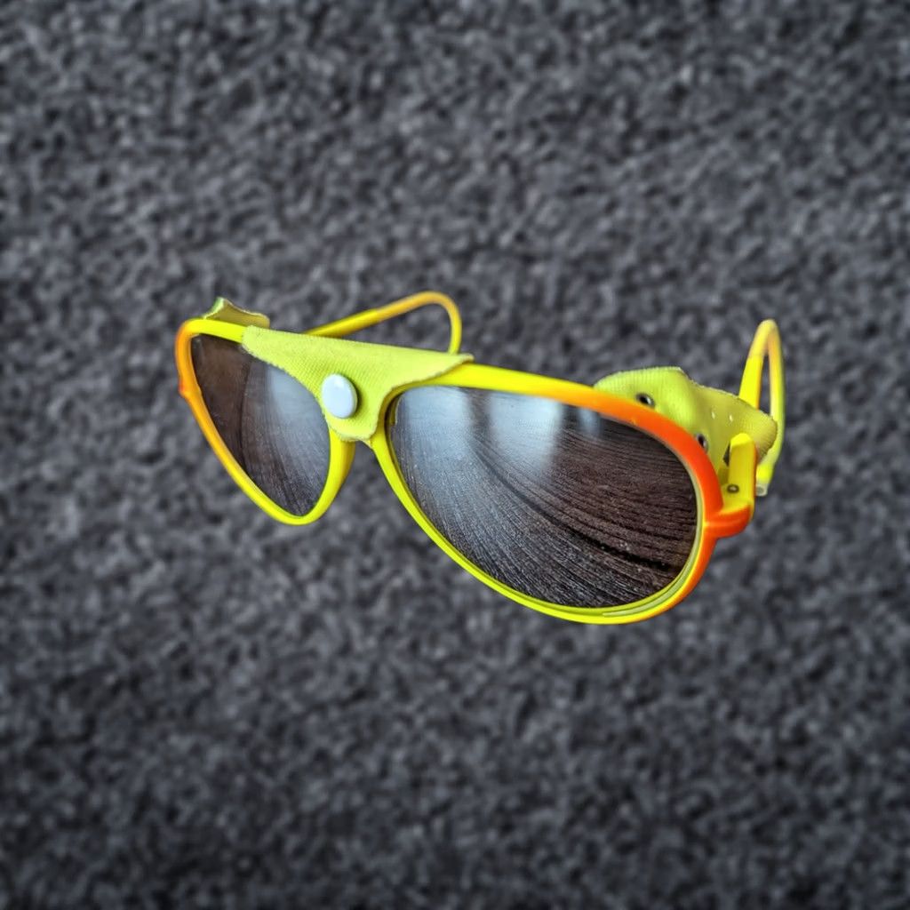 Vintage VINTAGE Cébé Sunglasses Yellow France Size ONE SIZE - 1 Thumbnail