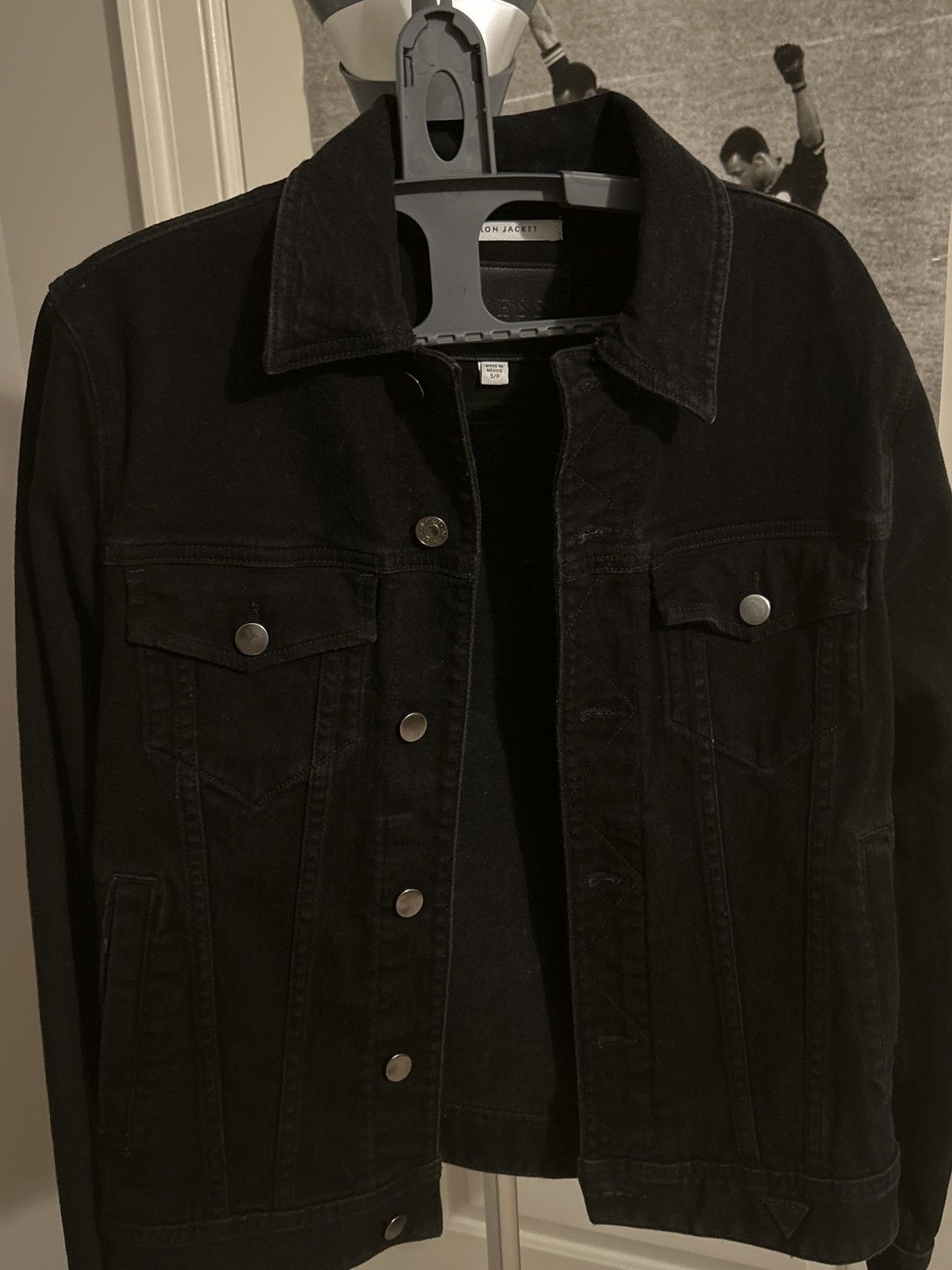 Guess Black online Denim Dillion Jacket