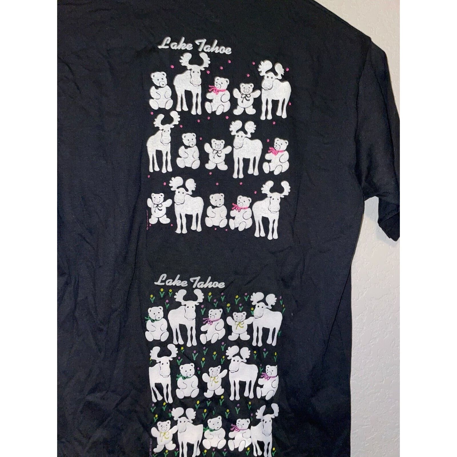 Jerzees Vintage Beer Shirt Goat Lick Lake Tahoe Test Print Tee 90s M Size US M / EU 48-50 / 2 - 13 Thumbnail