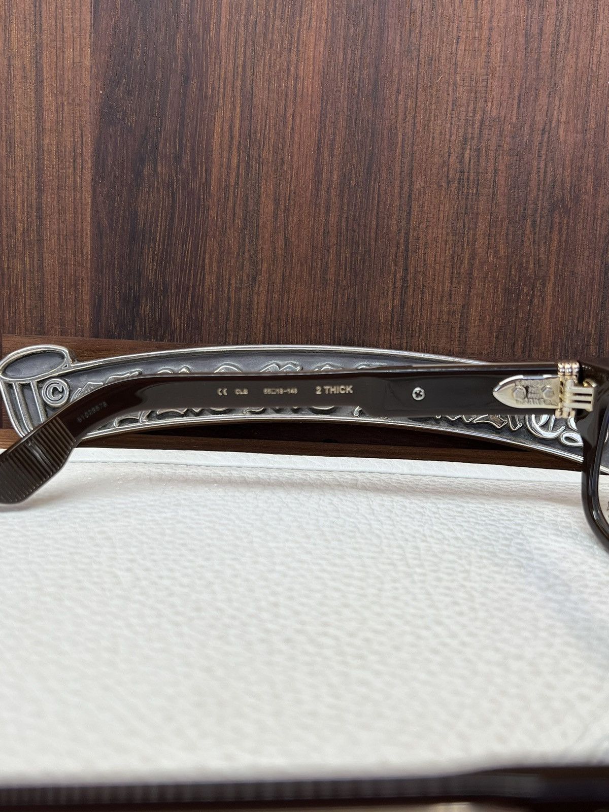 Chrome Hearts Chrome Hearts 2 Thick Glasses Size ONE SIZE - 8 Thumbnail