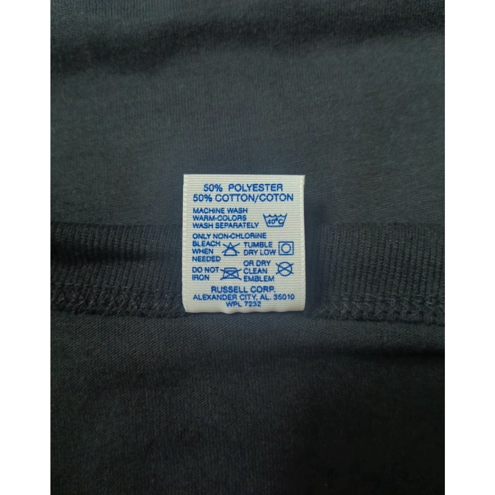 Russell Athletic VINTAGE Russell Athletic Henley Shirt Mens 3XL Black 90s Deadstock NWOT USA Made Size US XXL / EU 58 / 5 - 5 Thumbnail