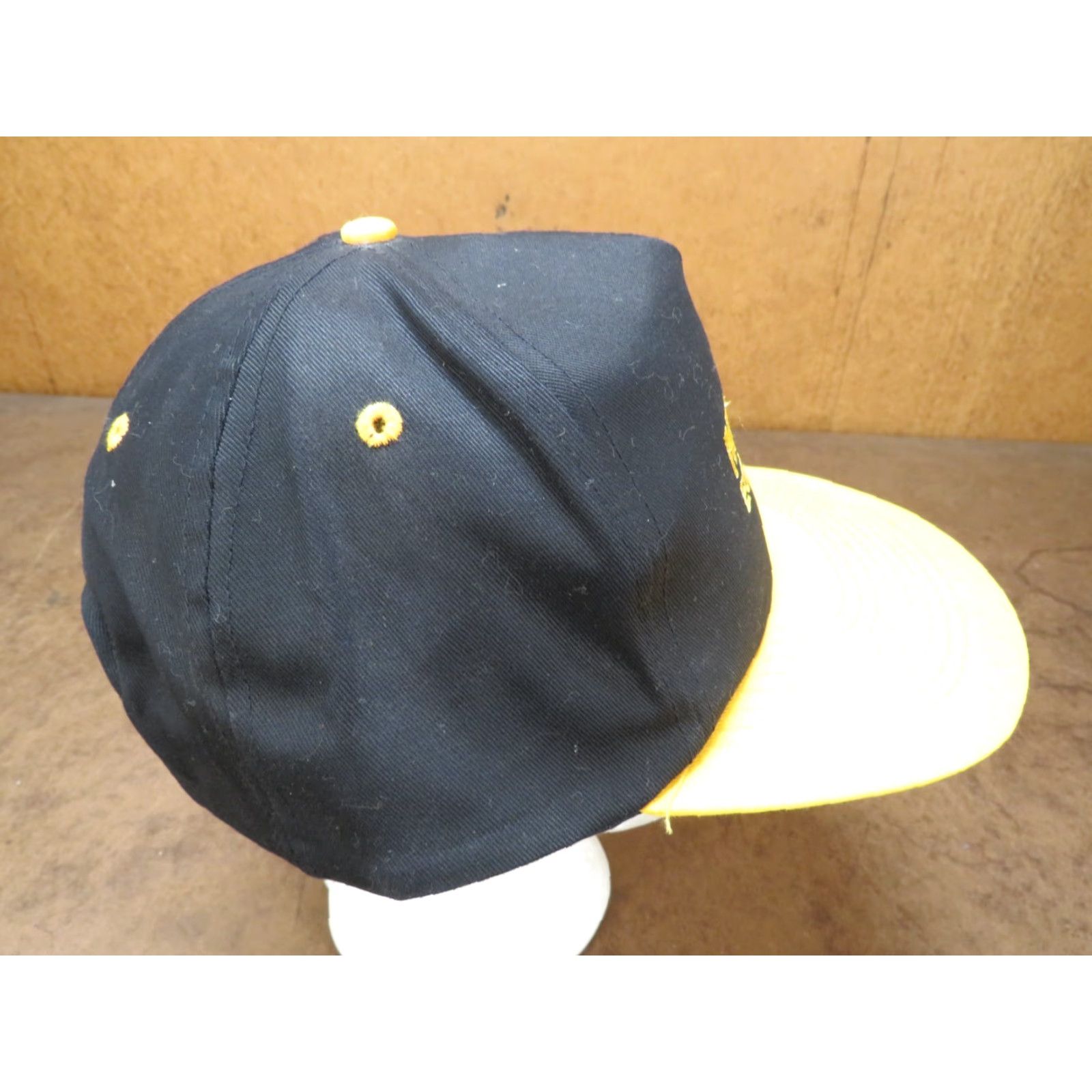 Equipment VTG Miller Equipment black yellow snapback hat cap trucker Cap Adults Adjustable Nylon Advertising Look Trucker Mens Womens Boys Girls Size ONE SIZE - 4 Thumbnail