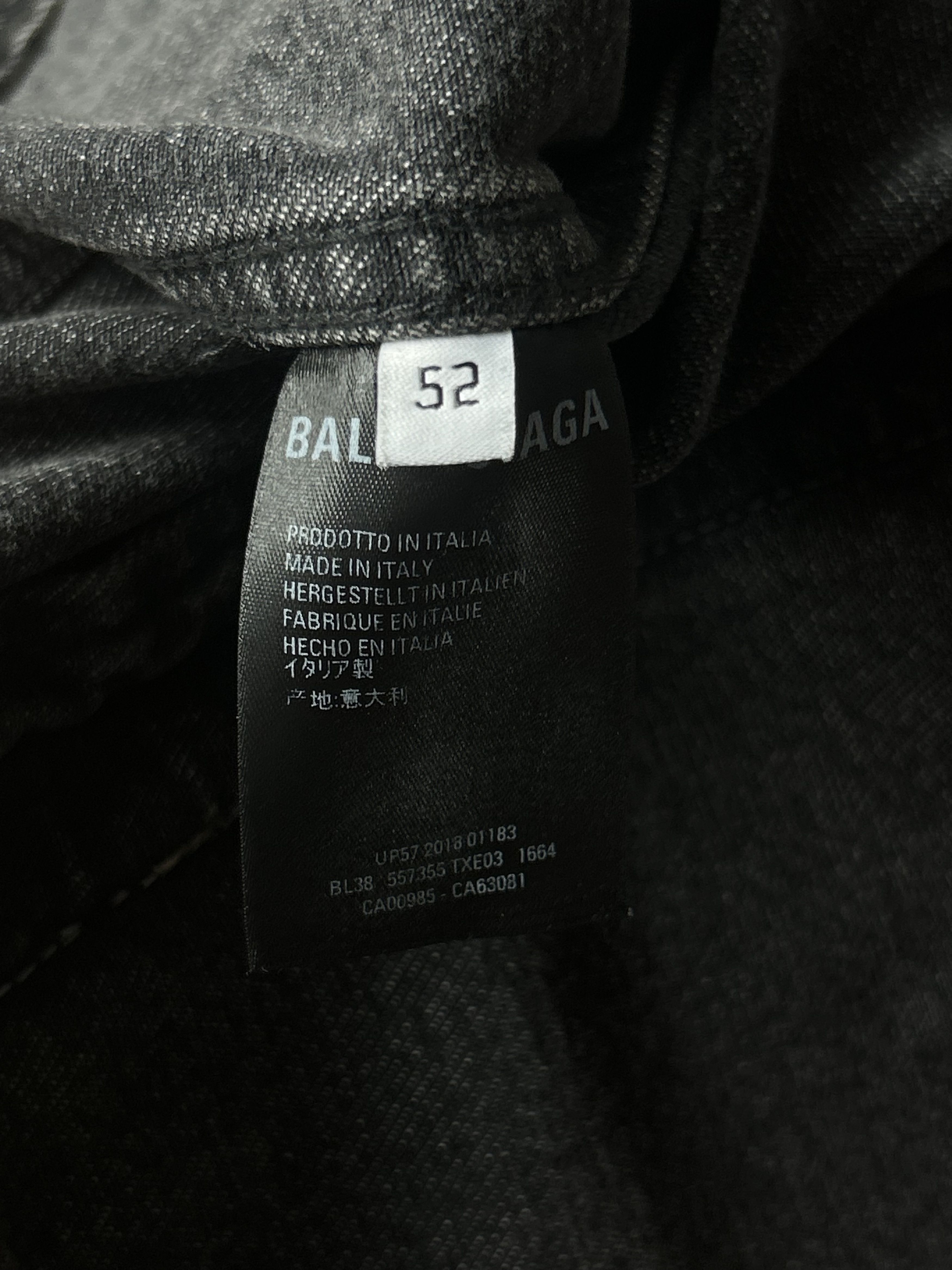 Balenciaga Balenciaga Black Denim Vest Size US XL / EU 56 / 4 - 4 Thumbnail