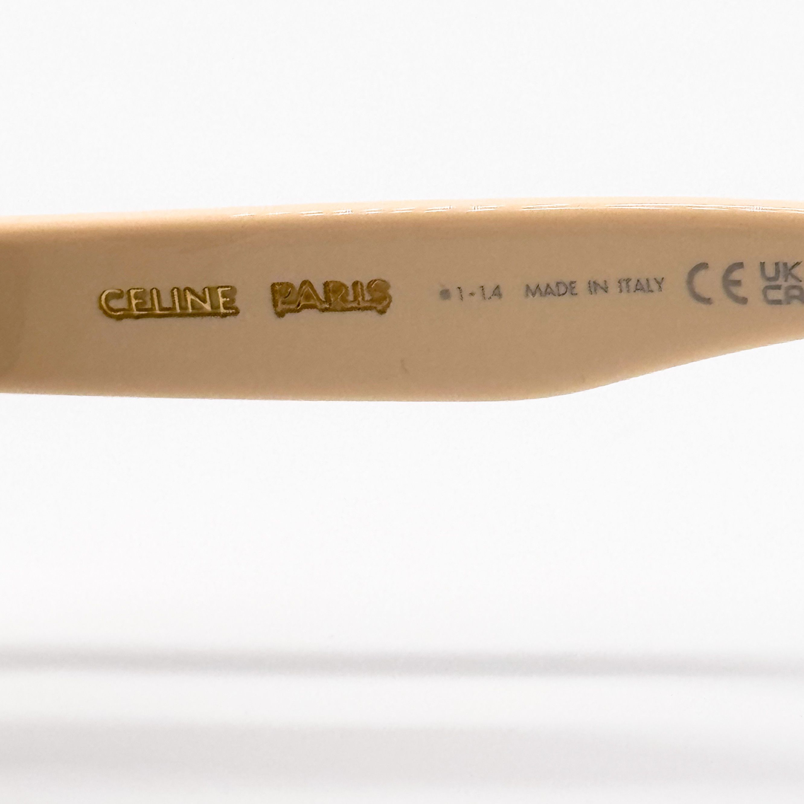 Celine NEW CELINE CL40276U 25A WOMEN IVORY SUNGLASSES CELINE Size ONE SIZE - 12 Thumbnail