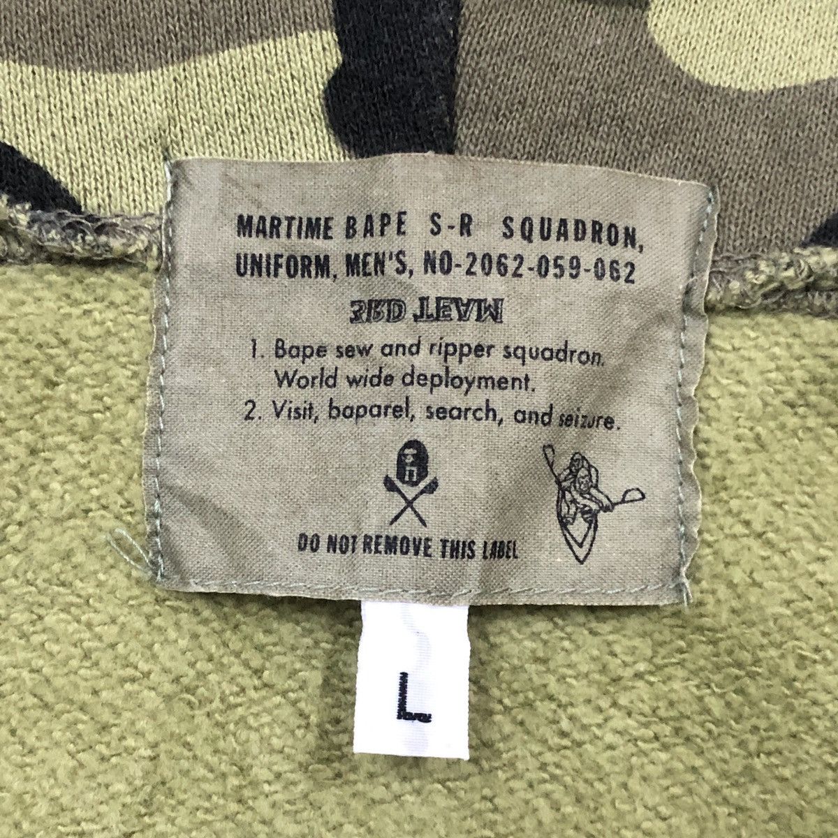 Bape Gradation Camo Shark Full Zip Hoodie Size US L / EU 52-54 / 3 - 8 Thumbnail