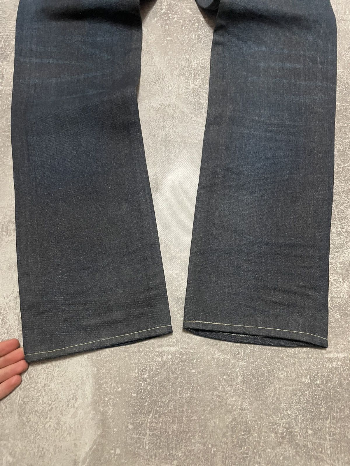 Levi's Vintage Levis Black Tab Distressed Heavy Denim Jeans 32/34 Size US 32 / EU 48 - 5 Thumbnail