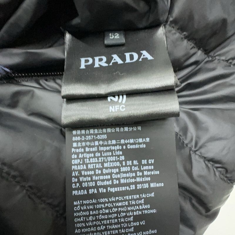Prada Prada Logo Reversible High Neck Puffer Jacket-2506 Size US XL / EU 56 / 4 - 4 Thumbnail