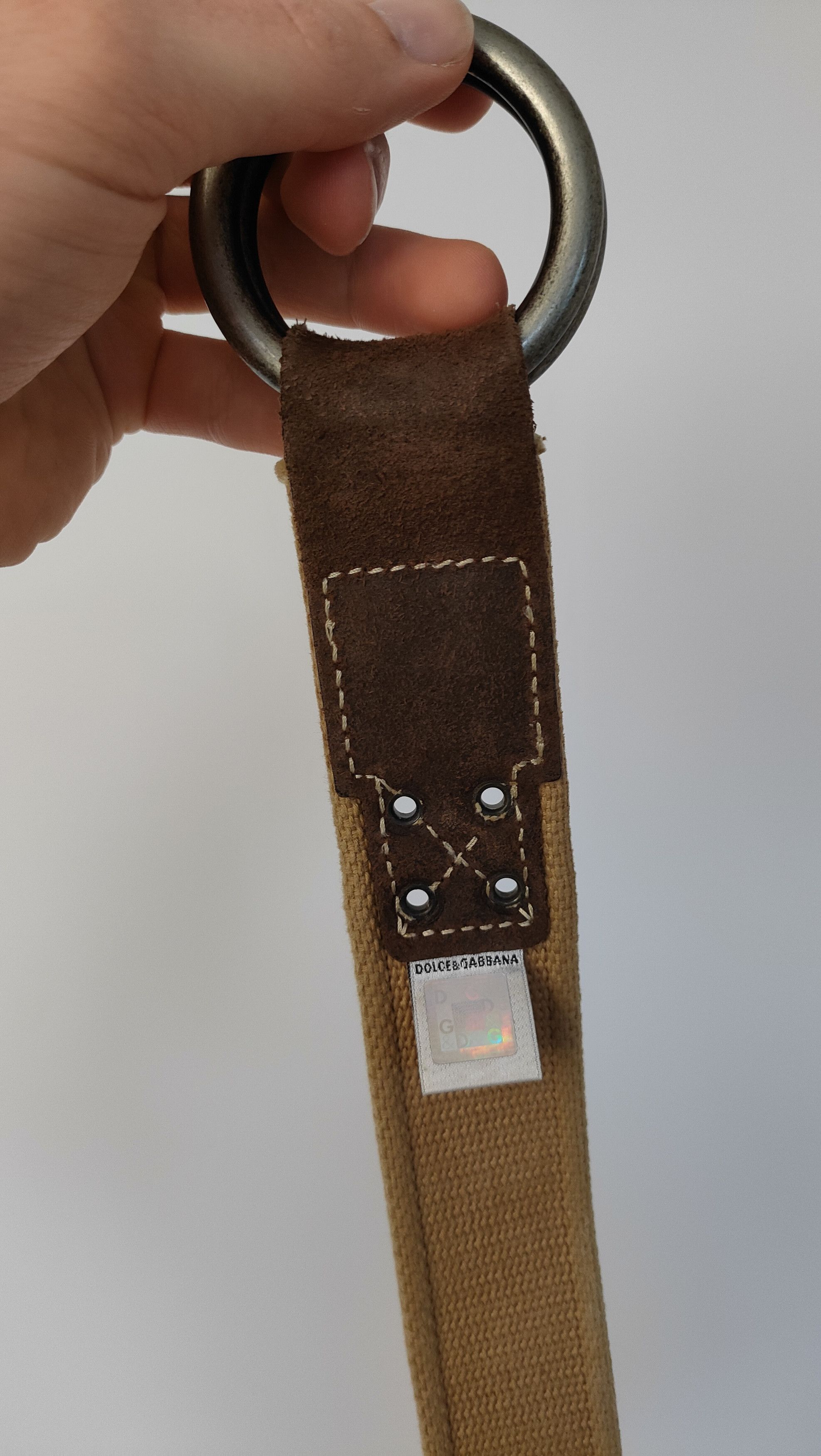 Dolce & Gabbana vintage Dolce & Gabbana canvas belt Size ONE SIZE - 6 Thumbnail
