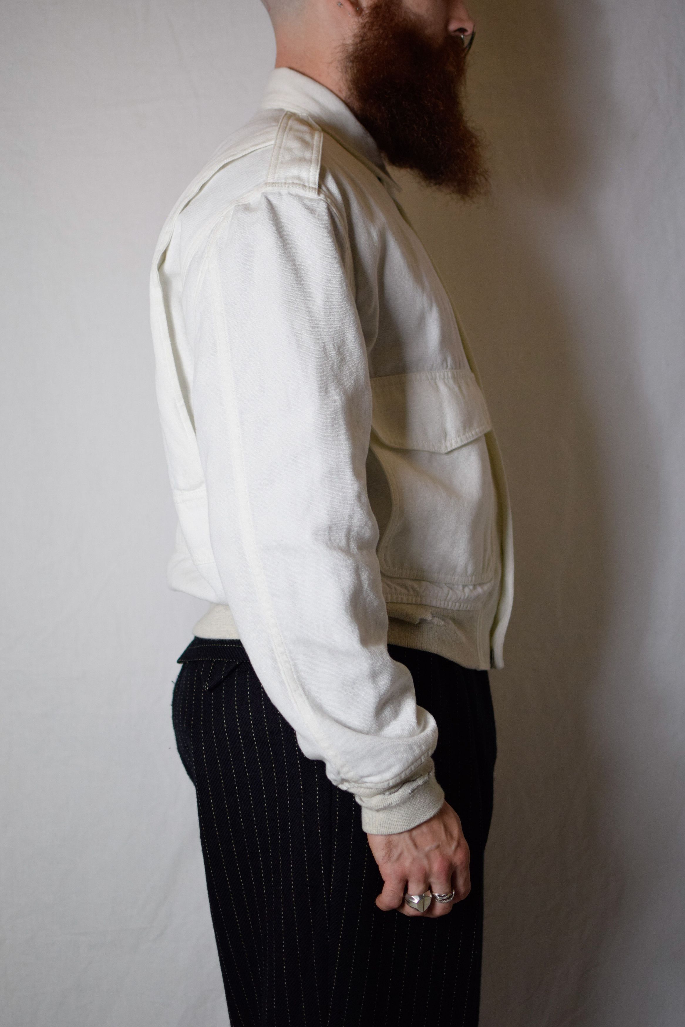 Maison Margiela Maison Margiela SS16 Distressed A-2 Bomber Jacket Size US L / EU 52-54 / 3 - 7 Thumbnail