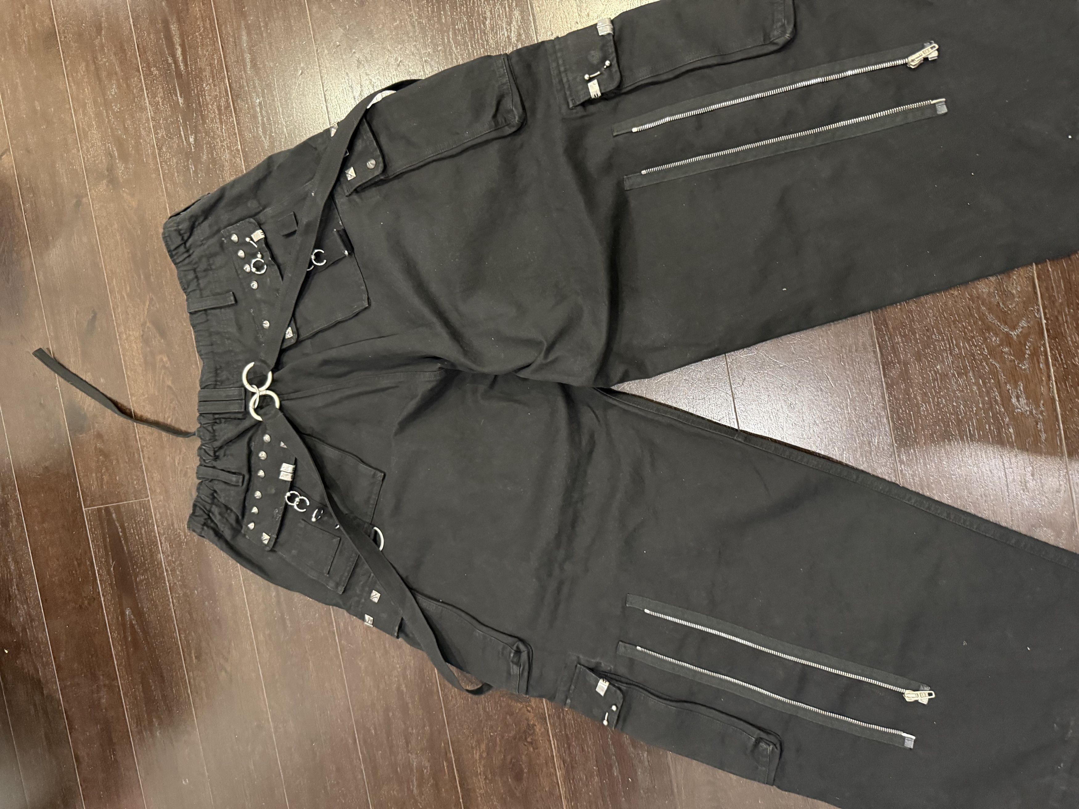 Balenciaga Balenciaga Studded Cargo Pants Winter 24 Raver Size US 32 / EU 48 - 7 Thumbnail