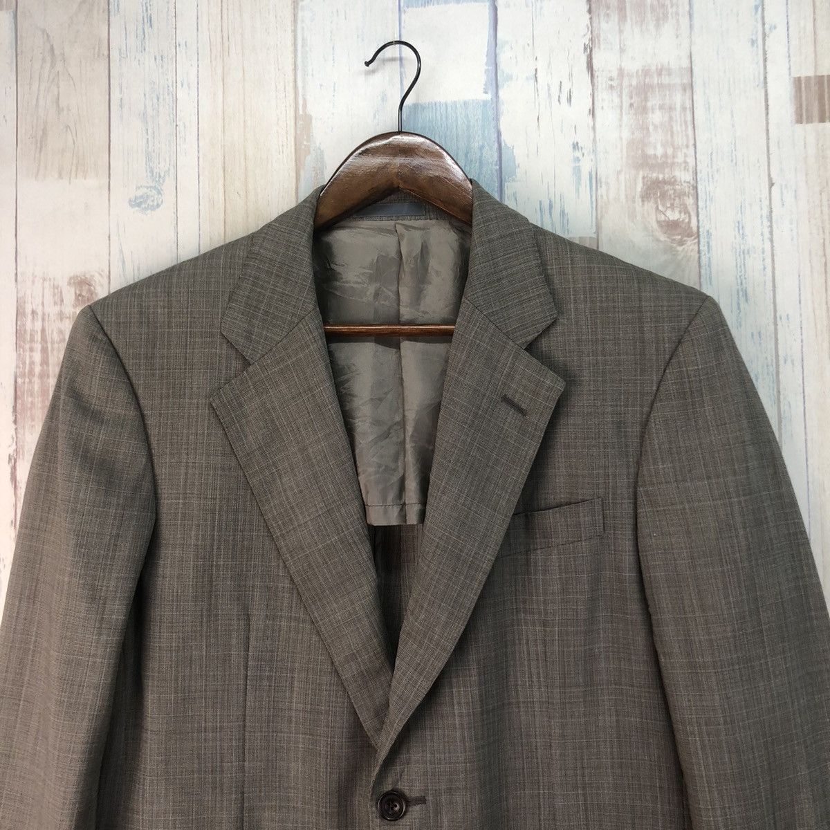 Burberry × Vintage Vintage Burberry London Blazer Size US L / EU 52-54 / 3 - 3 Thumbnail