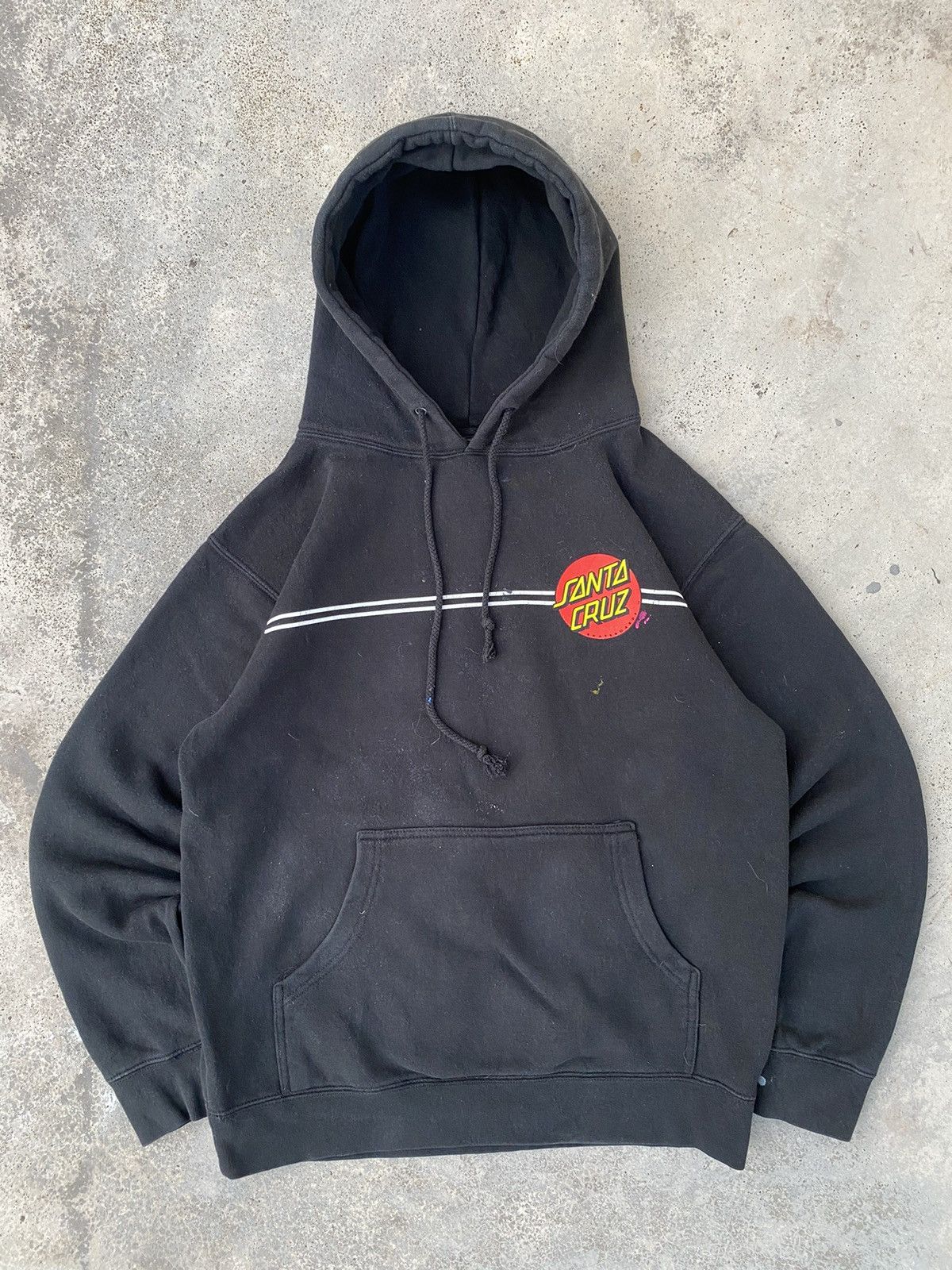Santa Cruz Skateboards 2000s Santa Cruz OG Logo Skate Hoodie Size US M / EU 48-50 / 2 - 4 Thumbnail