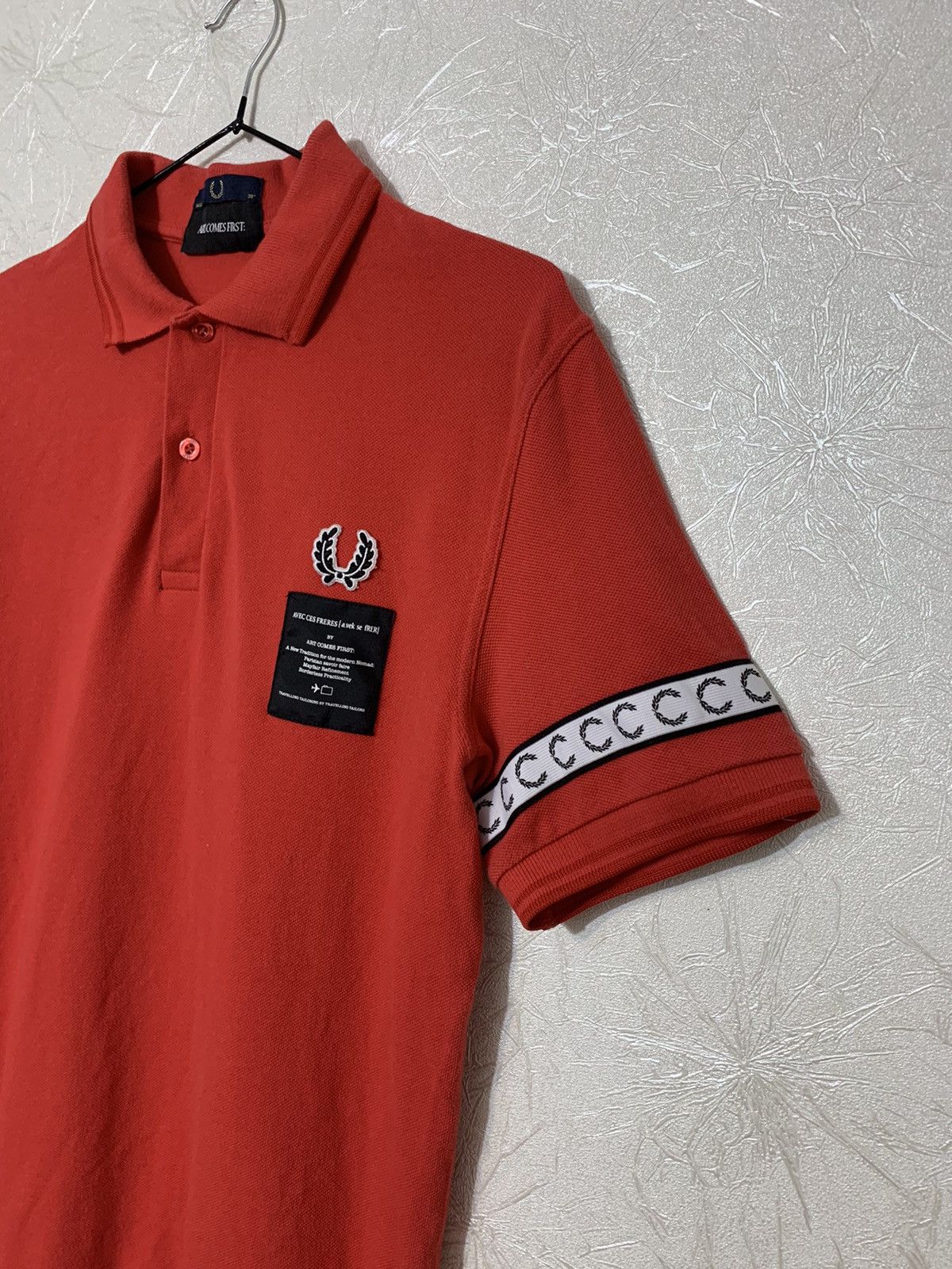 Art Comes First × Fred Perry Fred Perry & Art Comes First Woven Men’s Polo Size S Size US S / EU 44-46 / 1 - 2 Thumbnail