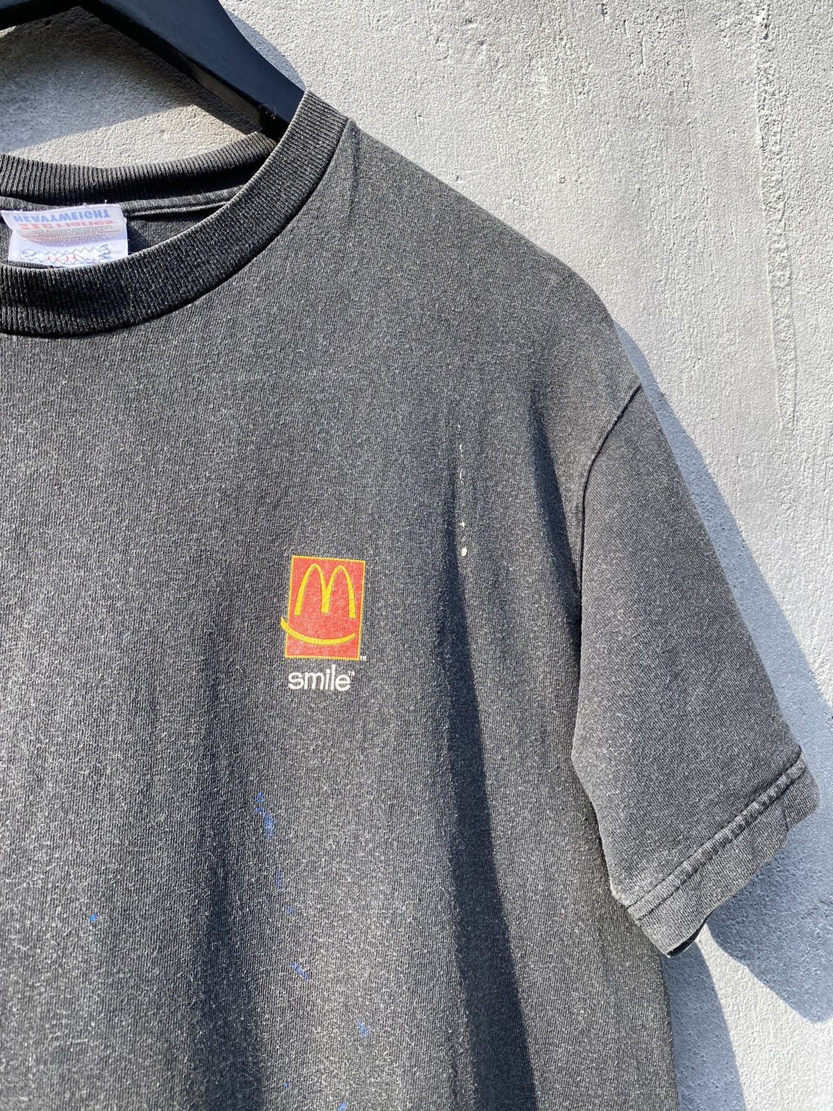 Band Tees Vintage 1995 McDonalds "We Love To See You Smile" Faded Tee Size US M / EU 48-50 / 2 - 4 Thumbnail