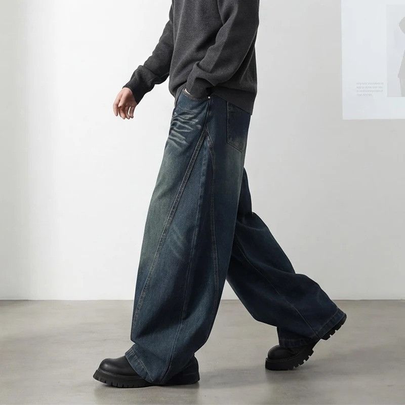 Japanese Brand American Style Men's Boot Cut Jeans Size US 32 / EU 48 - 2 Thumbnail