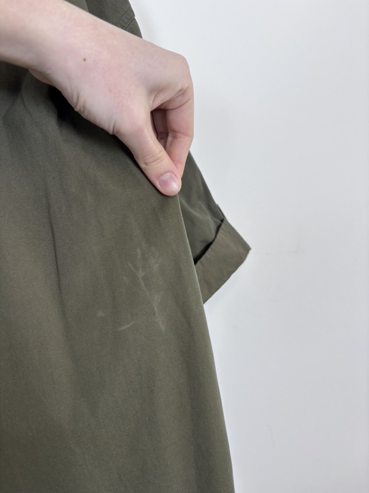 Orvis Vintage Orvis Bush Men’s Khaki Green Short Sleeve Shirt Size US XXL / EU 58 / 5 - 20 Thumbnail
