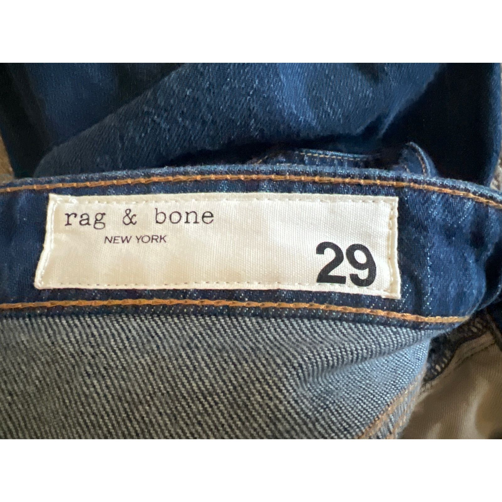 Rag & Bone NWT Rag & Bone Alex Hgh Rise Straight Jean Size 29 Size 29" - 8 Thumbnail