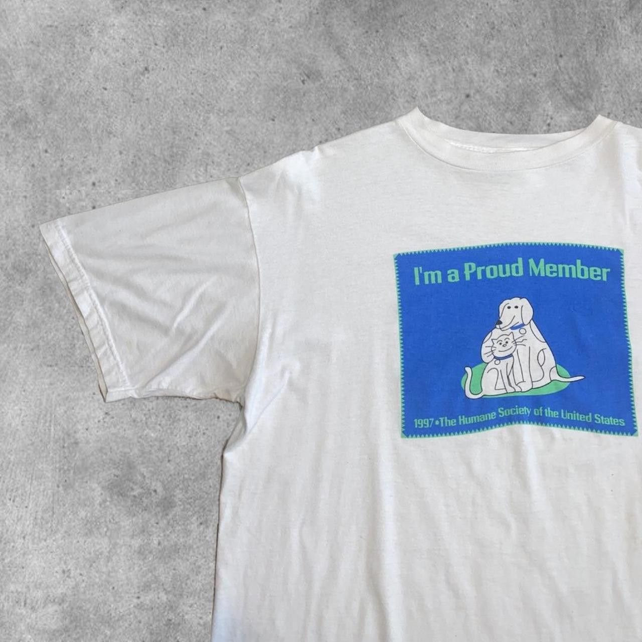 Vintage Vintage Humane Society Tee Size US L / EU 52-54 / 3 - 2 Thumbnail