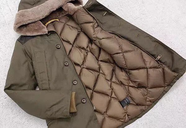 Backbone Brown Parka with Faux Fur Hood - Size S. Size US S / EU 44-46 / 1 - 3 Thumbnail