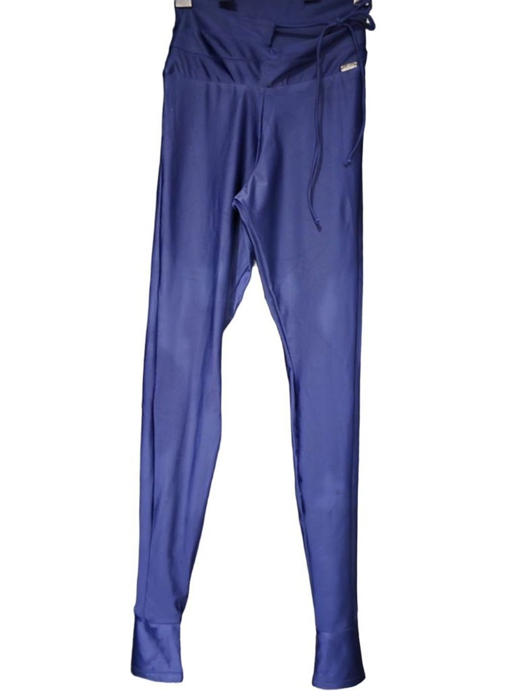 Other CAJUBRASIL Women's Blue Leggings with Footie and Tie Size M Size 28" / US 6 / IT 42 - 1 Thumbnail