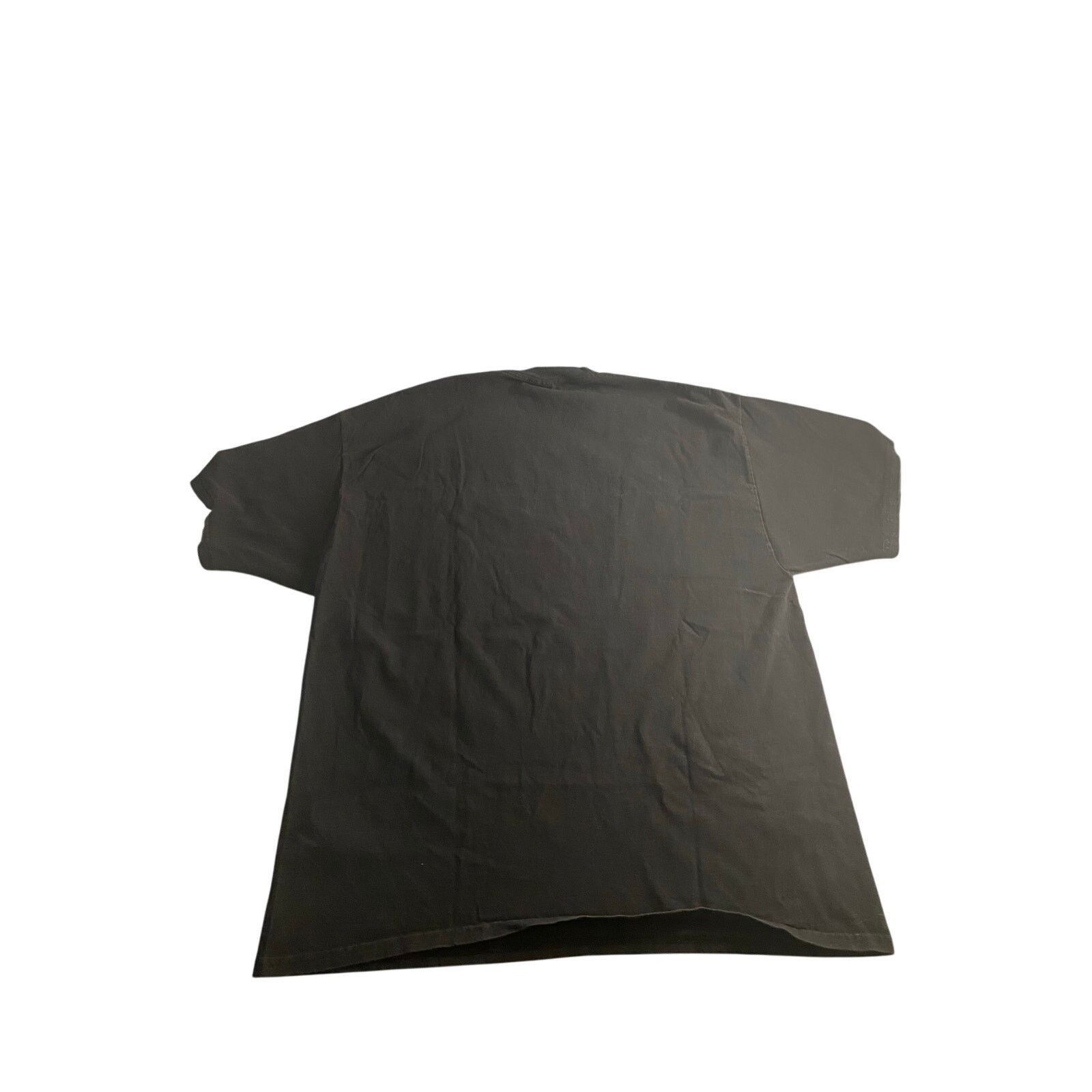 Hanes Vintage Hanes Beefy-T Black Graphic Tee Streetwear Logo 2XL Size US XXL / EU 58 / 5 - 5 Thumbnail