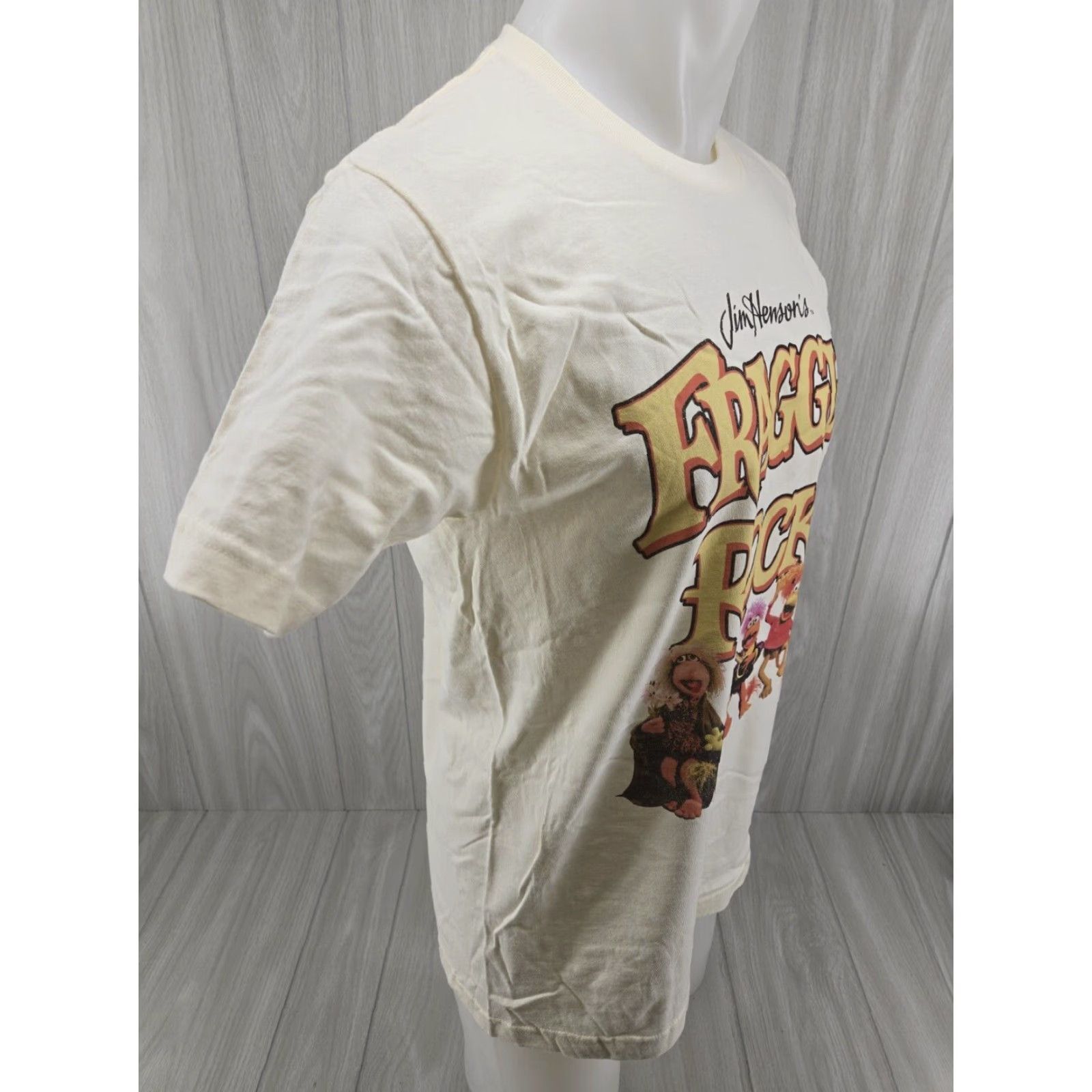 Vintage VINTAGE Jim Henson's Fraggle Rock Men's Cream T Shirt Size Medium Size US M / EU 48-50 / 2 - 6 Thumbnail