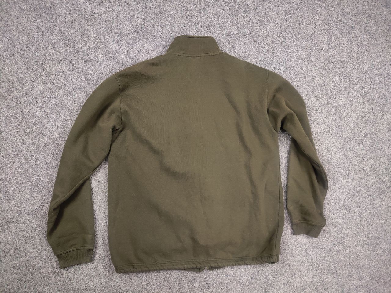 Nike Vintage Nike Y2K Style Swoosh Zip Military Olive Sweatshirt Size US M / EU 48-50 / 2 - 10 Thumbnail