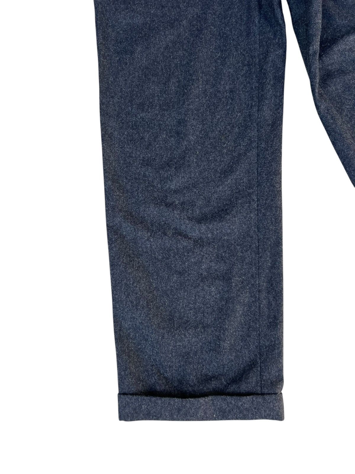 Japanese Brand Vintage 80s Jun Men Japan Black Wool Gurkha Trouser Pant Size US 30 / EU 46 - 13 Thumbnail