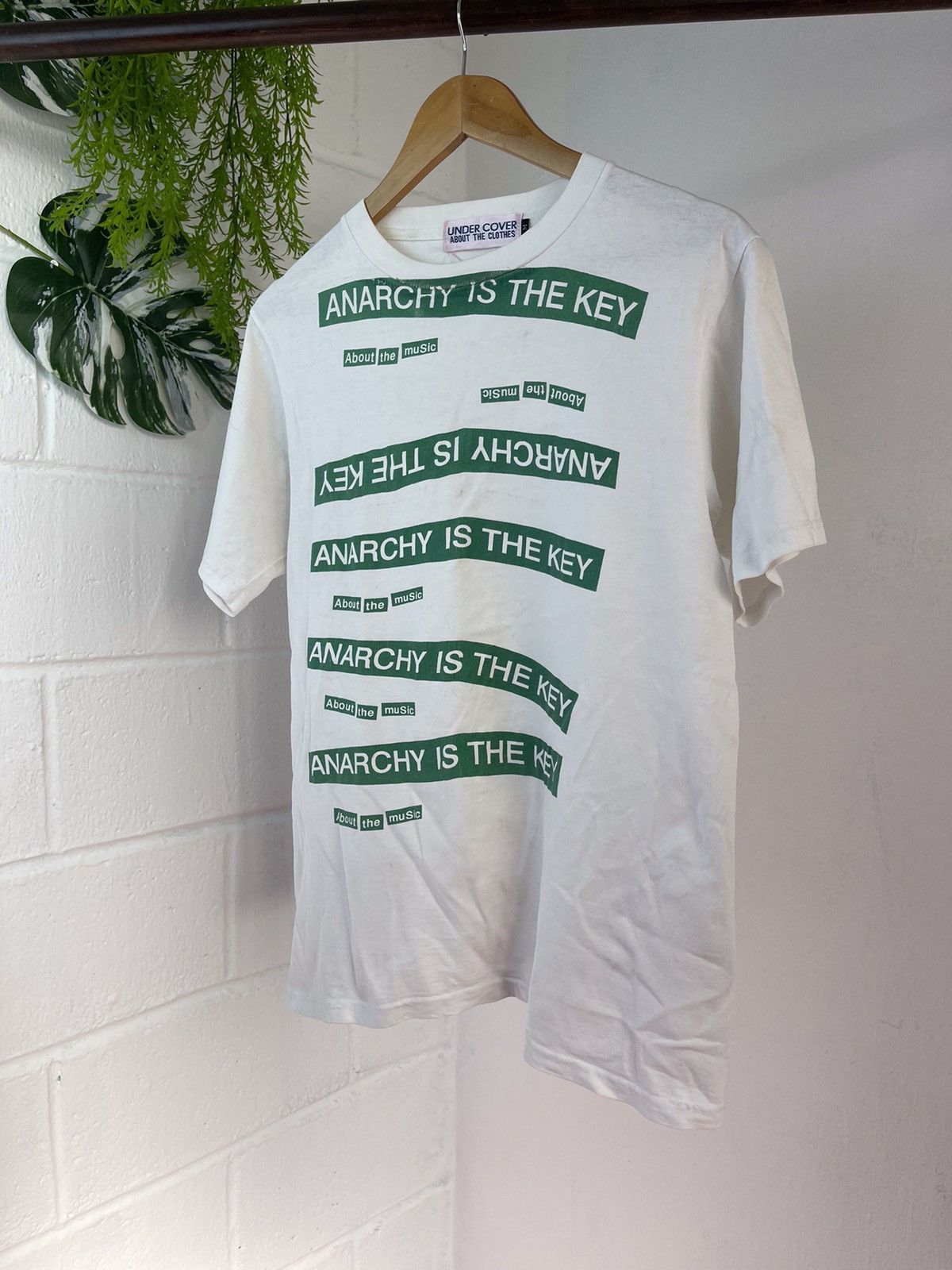 Jun Takahashi × Undercover Rare Green Anarchy Is The Key Undercover Jun Takahashi Size US M / EU 48-50 / 2 - 3 Thumbnail