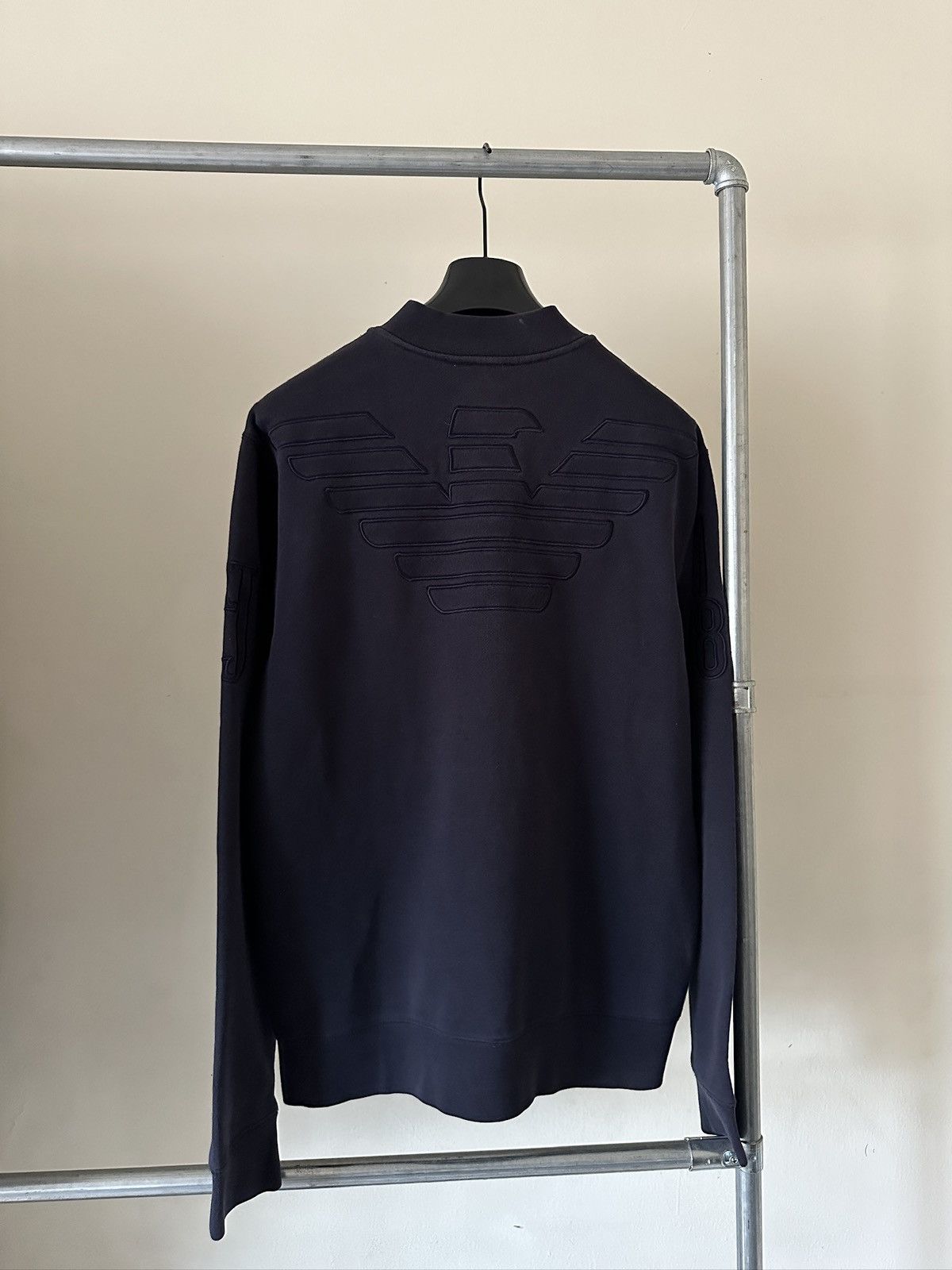 Armani 2000s Armani Jeans bomber Jacket Size US XL / EU 56 / 4 - 12 Thumbnail