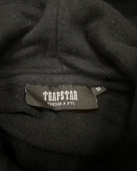 Trapstar London TRAPSTAR CHAIN-SCRIPT-HOODIE-BLACK | Grailed