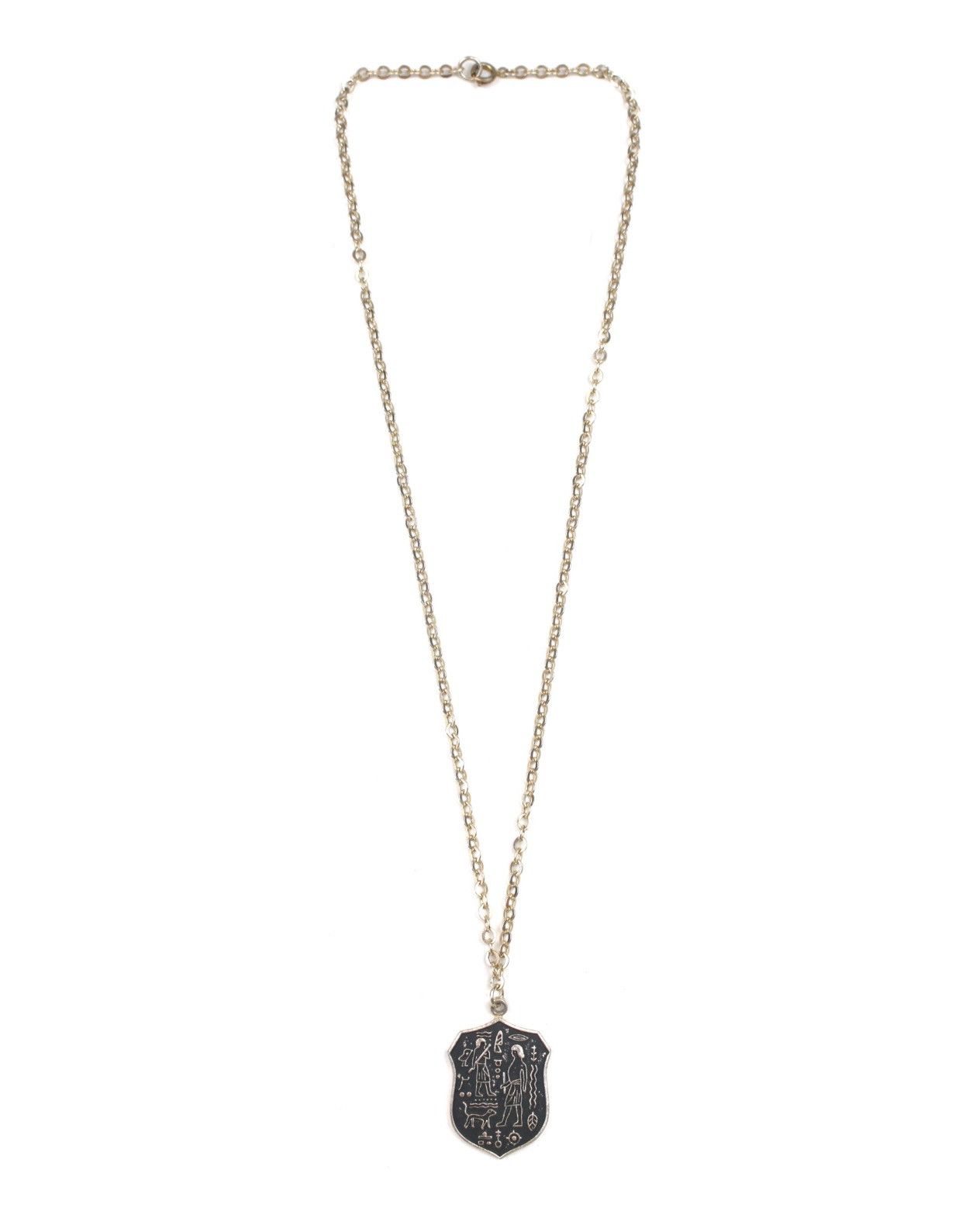 Hysteric Glamour 2000S JAPANESE MADE EGYPTIAN HIEROGLYPH SHIELD NECKLACE Size ONE SIZE - 2 Thumbnail