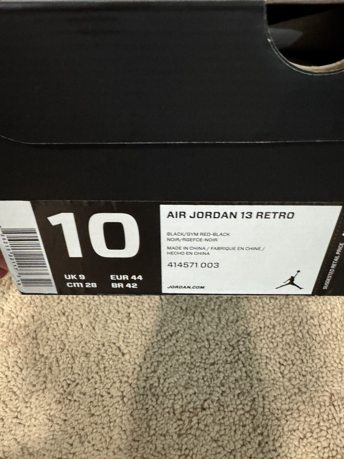 Jordan Brand Jordan 13 Dirty Bred 2014 Size US 10 / EU 43 - 7 Thumbnail