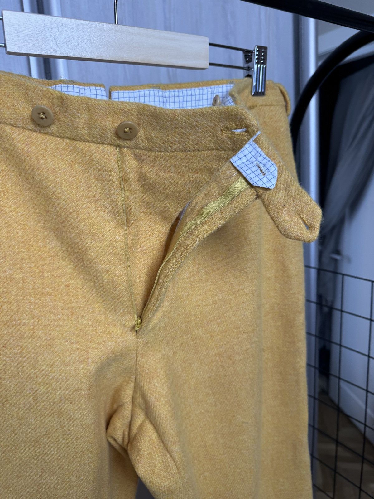 Luigi Borrelli Luigi Borrelli Napoli orange wool casual classic pants Size US 32 / EU 48 - 9 Thumbnail