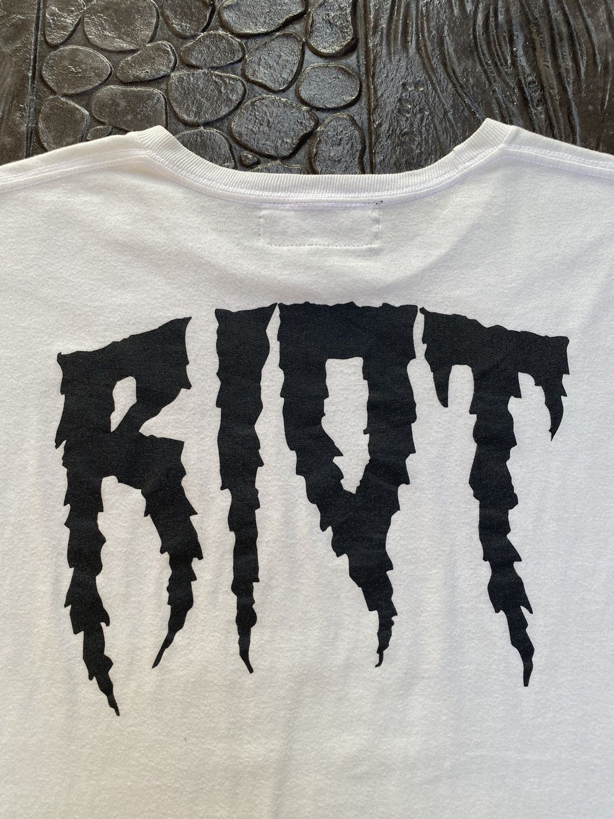 Japanese Brand 🔥RARE🔥 Vintage MILK BOY Cyber Punk “RIOT” Tshirt Size US M / EU 48-50 / 2 - 13 Thumbnail